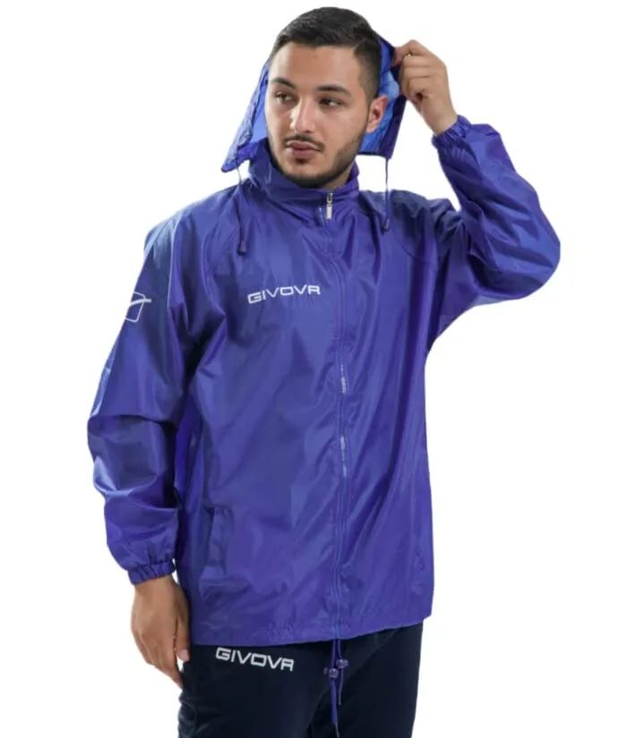 Givova Rain Basico Azzurro RJ001 3XL - immagine 2