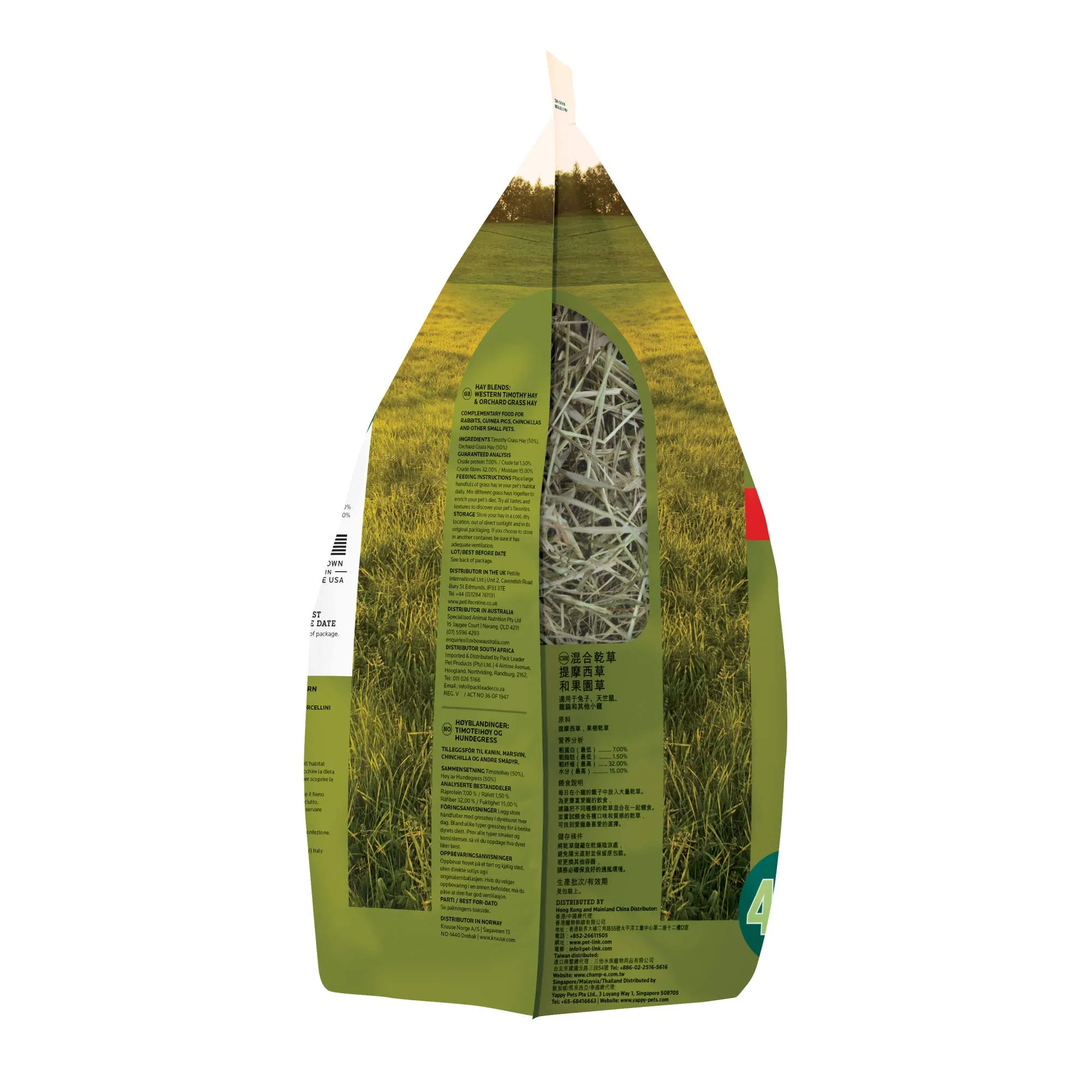 Oxbow Fieno Western Timothy e Orchard Grass, 1,13 kg - immagine 9