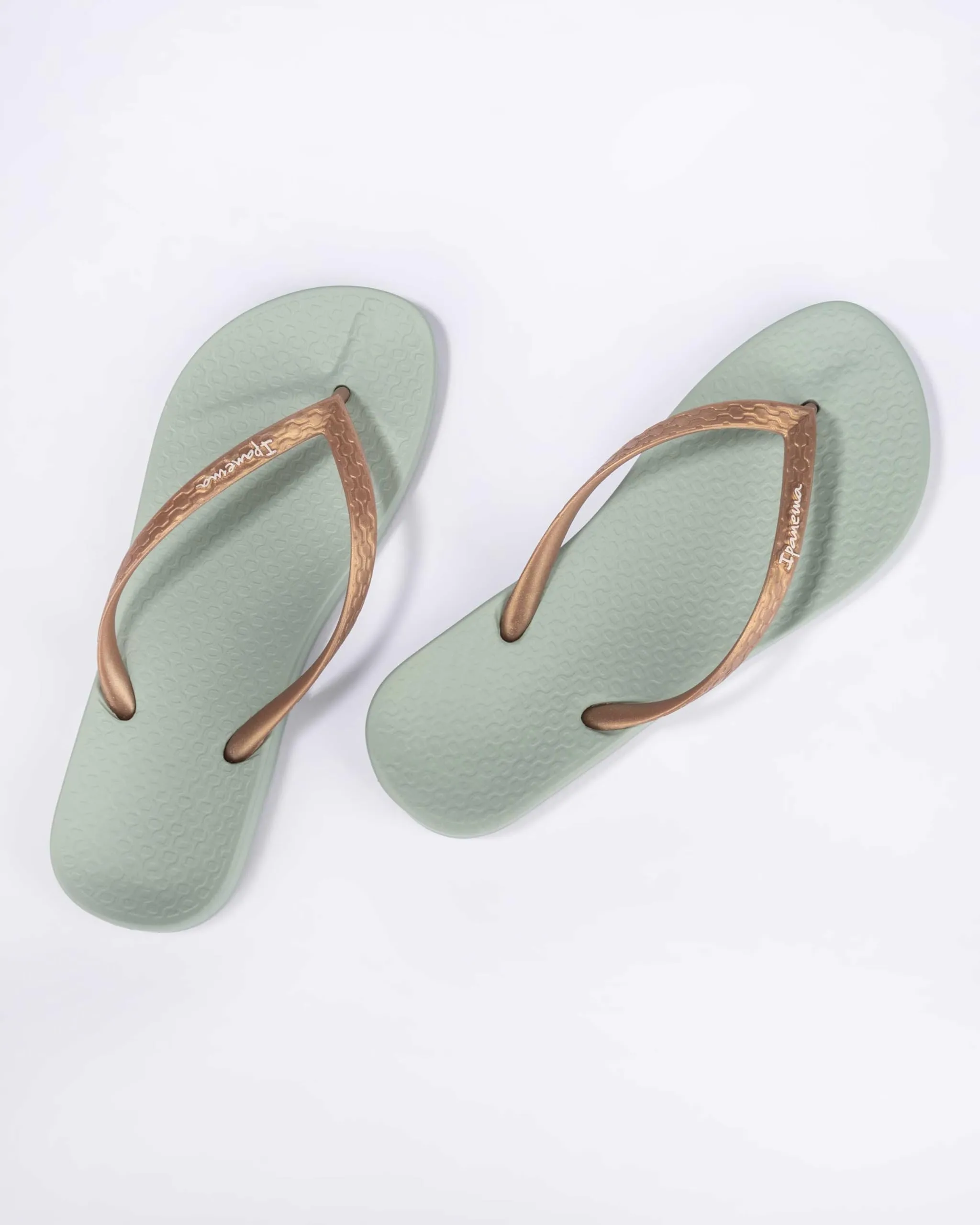 Ipanema Anatomica Tan Women's Flip Flops - Verde Oro - immagine 5