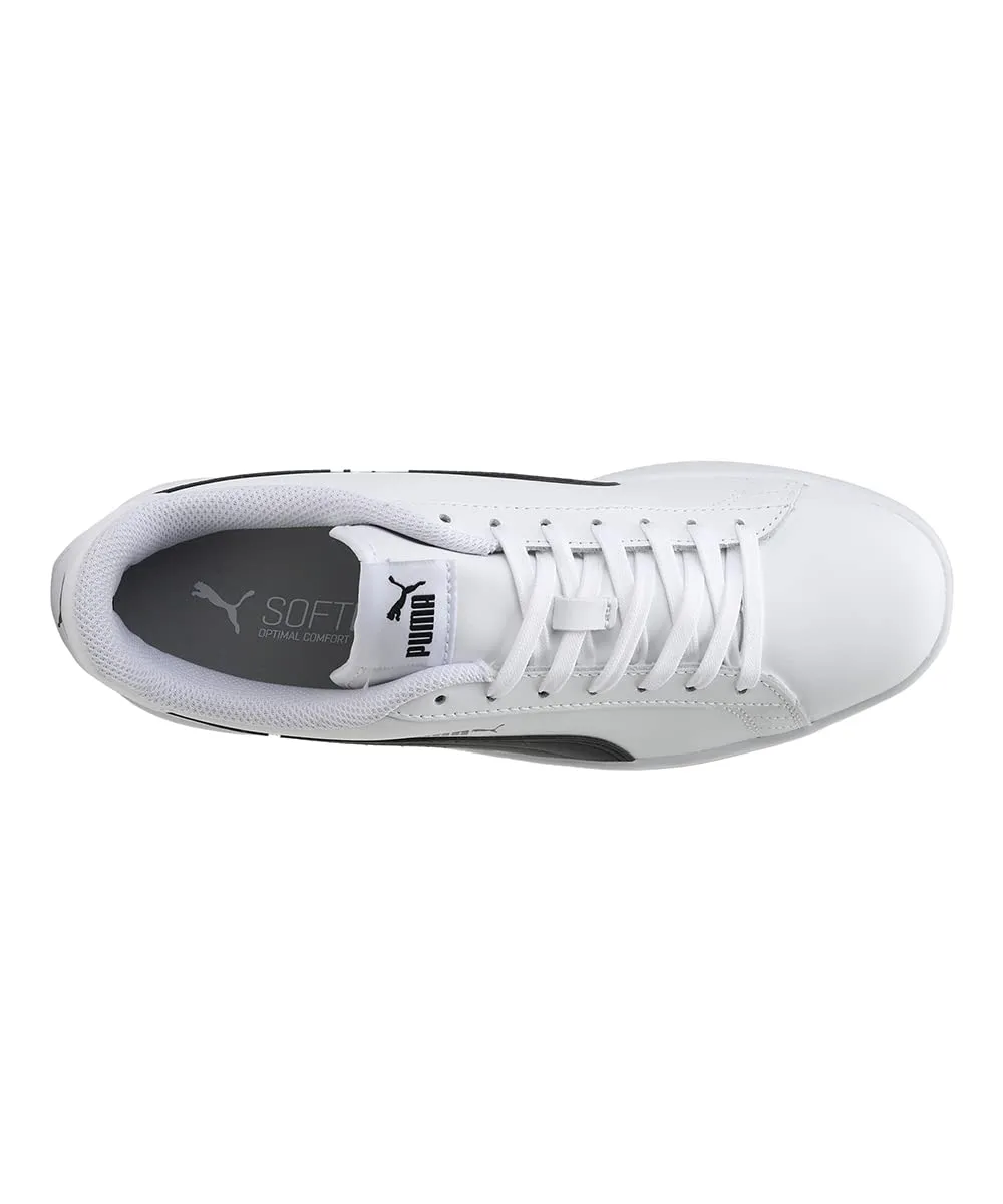 Puma Smash V2 L Sneakers Unisex, Puma White Puma Black, 40 EU - immagine 4