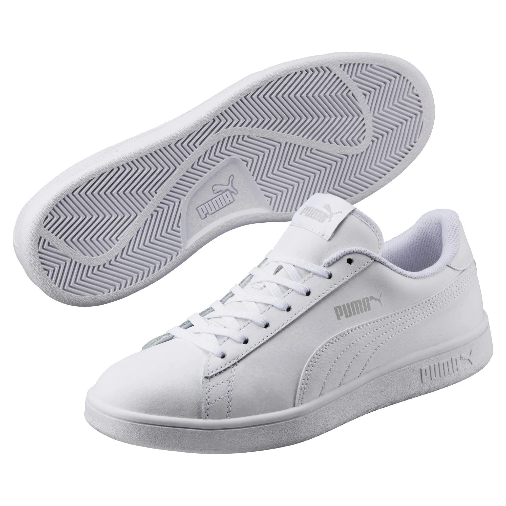 Puma Smash V2 L Sneakers Unisex, Bianco, 40 EU - immagine 4