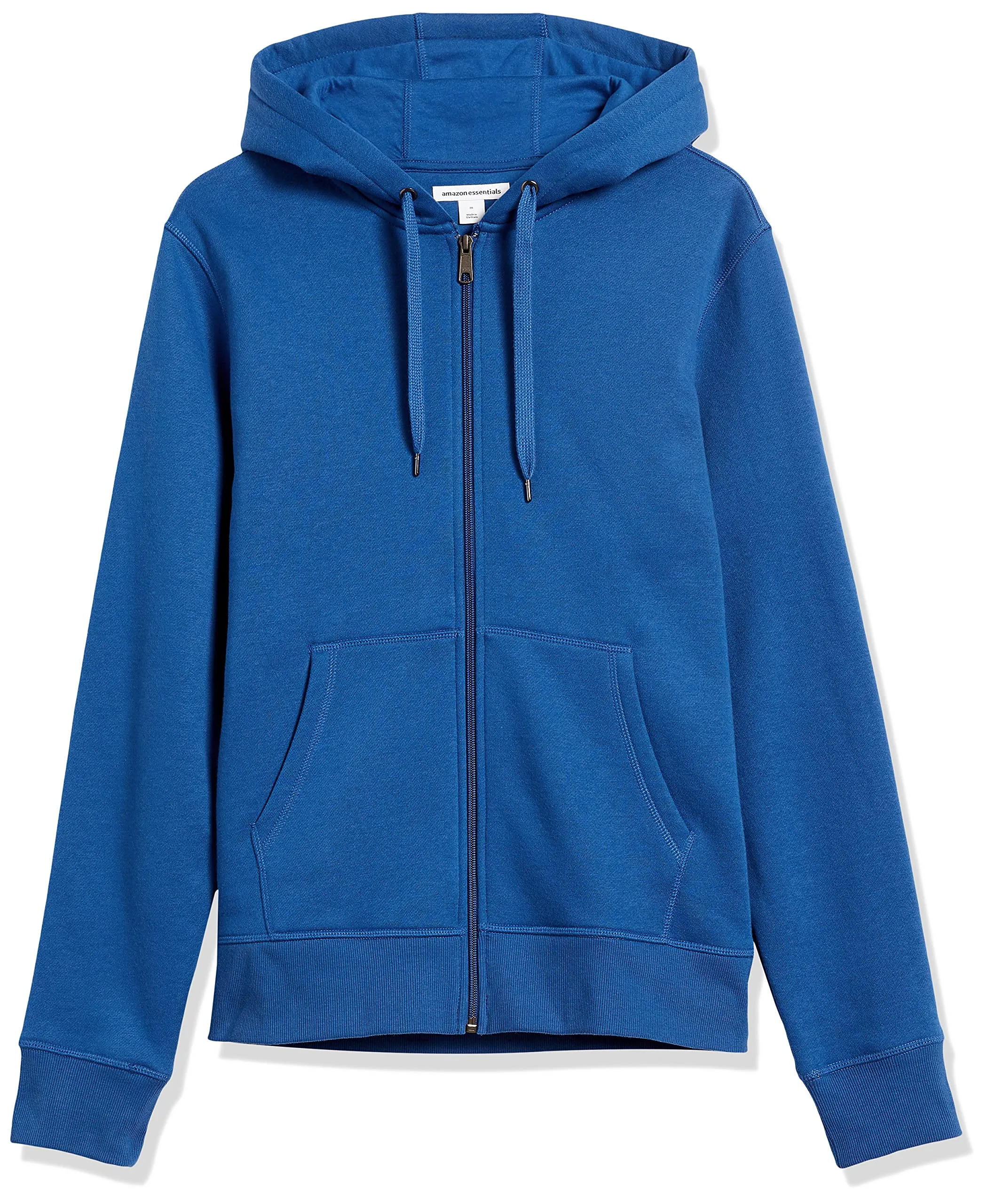 Amazon Essentials Felpa con Cappuccio in Pile con Zip Intera Uomo, Blu, M - immagine 10