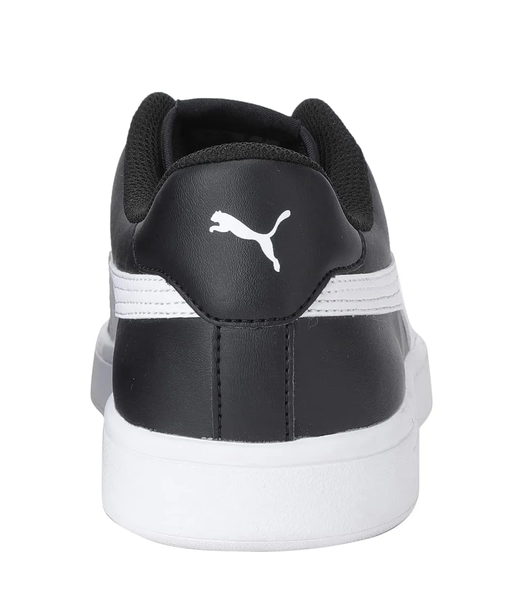 PUMA Smash V2 L Sneakers Unisex - Puma Black Puma White, 42 EU - immagine 5