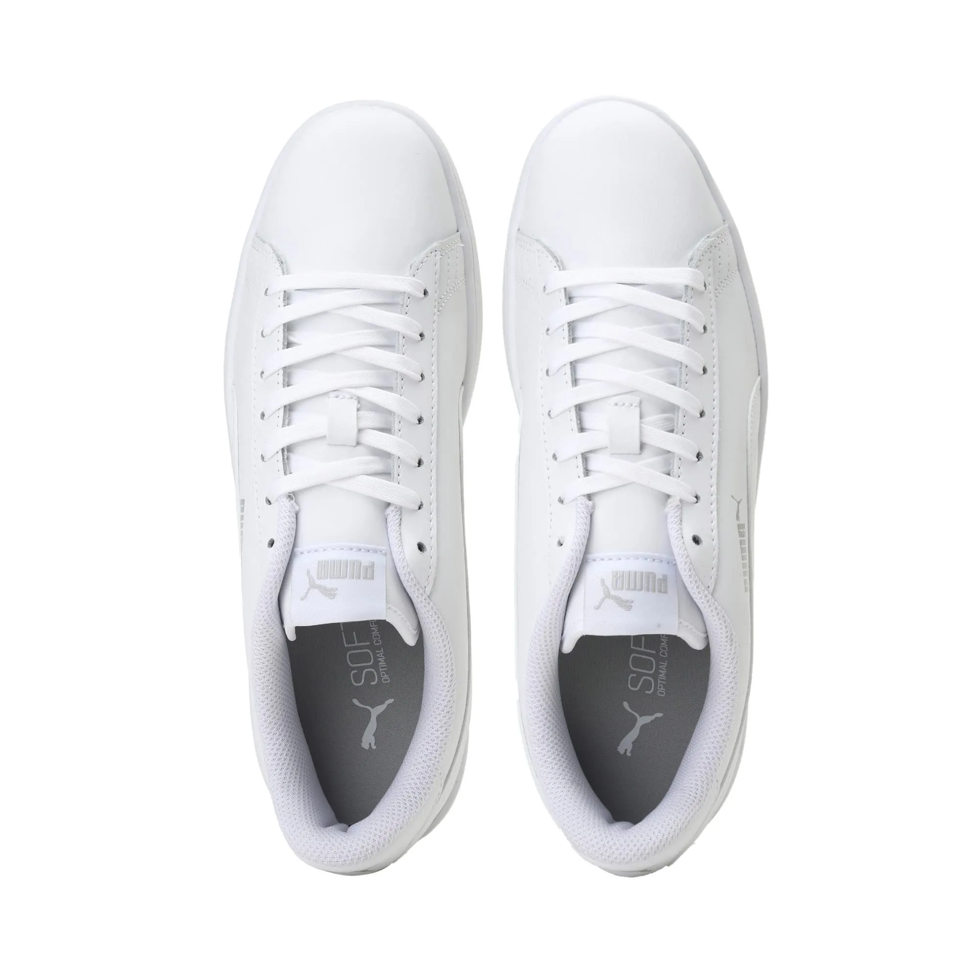 Puma Smash V2 L Sneakers Unisex, White, 36 EU - immagine 8