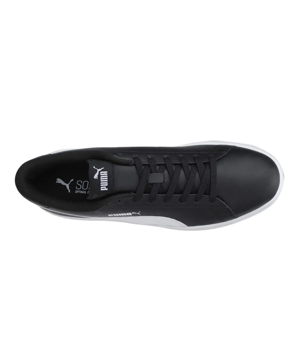 Puma Smash V2 L Sneakers Unisex - Puma Black Puma White, 40.5 EU - immagine 4