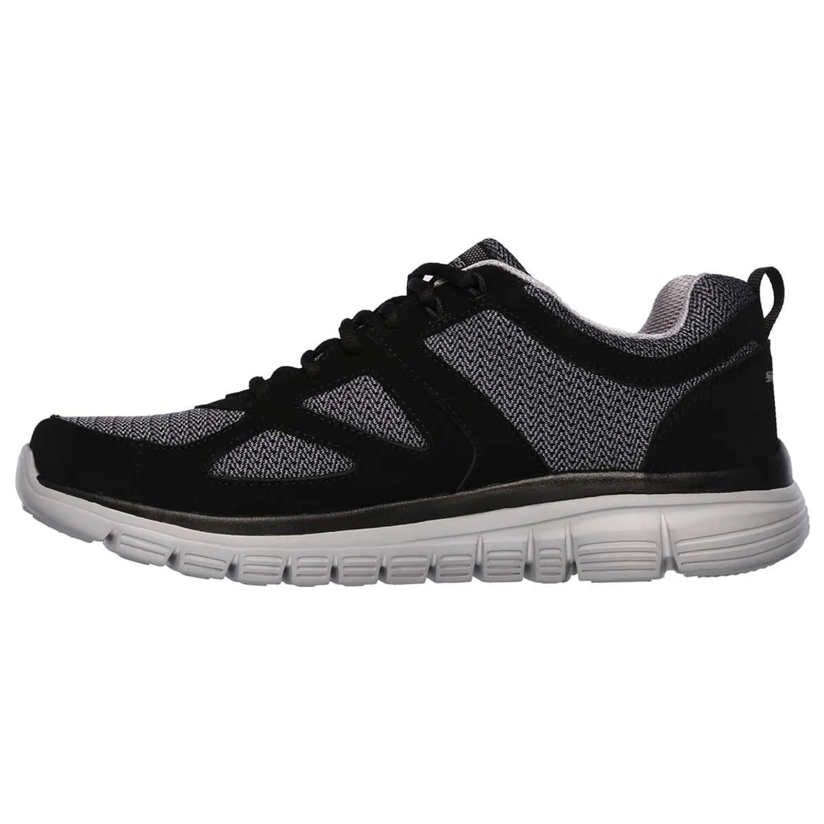 Skechers Burns Agoura Uomo Scarpe da ginnastica, Black Black 52635 Bkgy, 47.5 EU - immagine 6