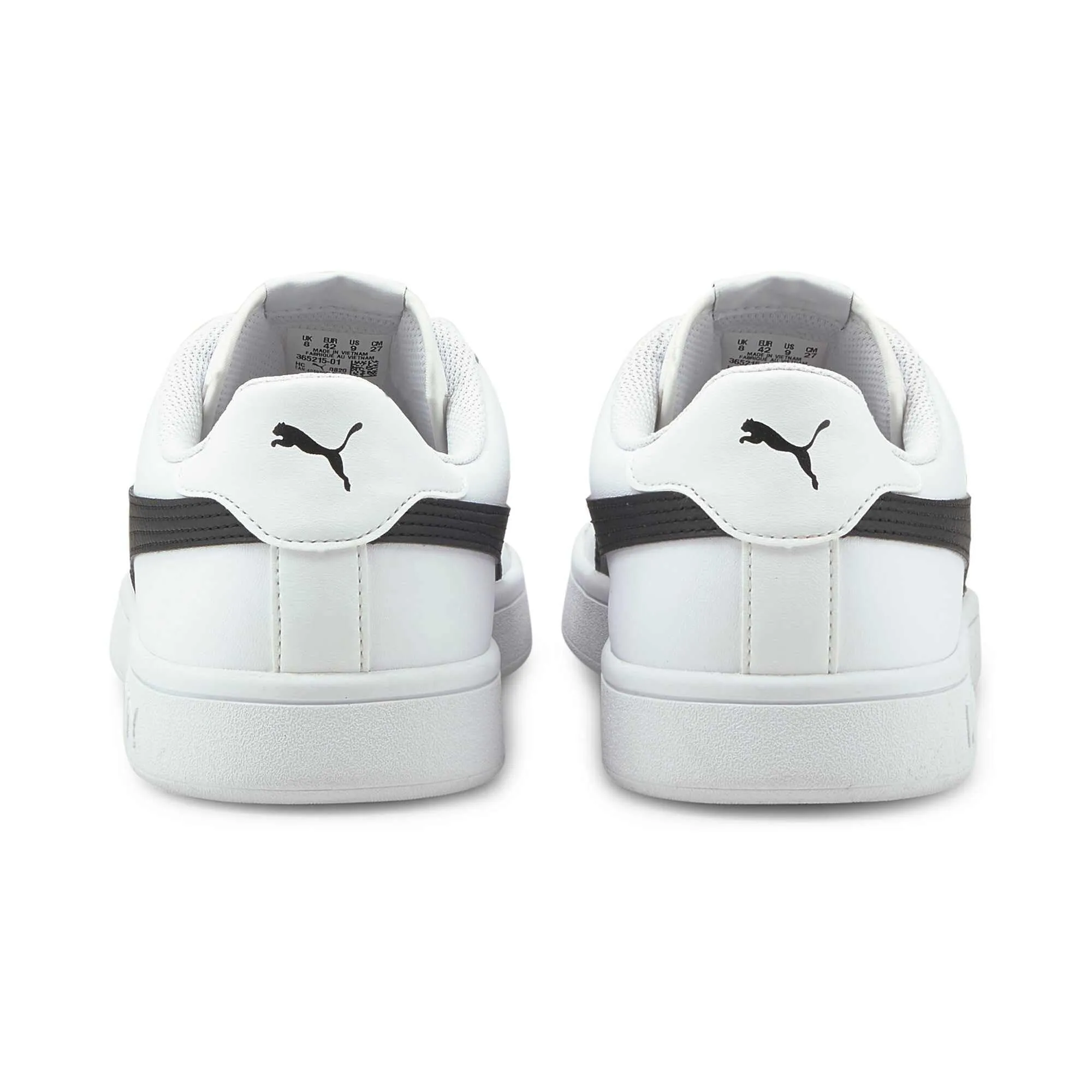 Puma Smash V2 L Sneakers Unisex, Puma White Puma Black, 44 EU - immagine 2