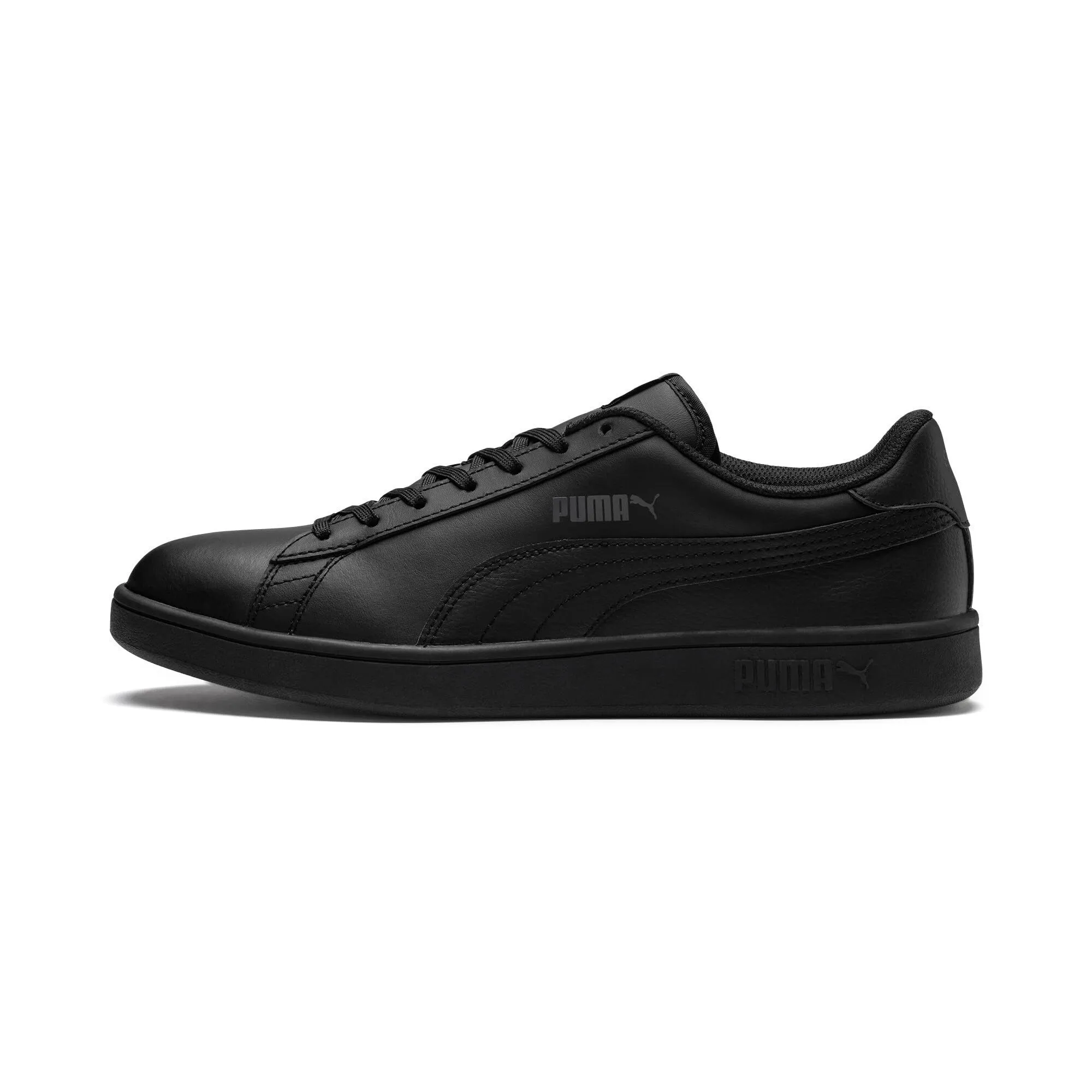 PUMA Smash V2 L Sneakers Unisex, Puma Black, 40.5 EU - immagine 1