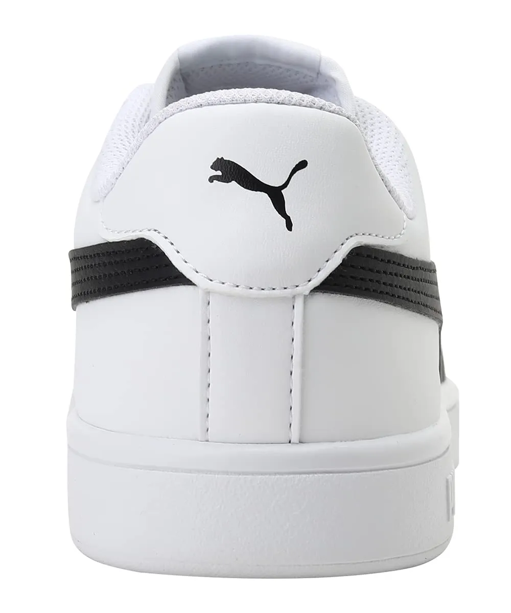 Puma Smash V2 L Sneakers Unisex, Puma White Puma Black, 43 EU - immagine 5