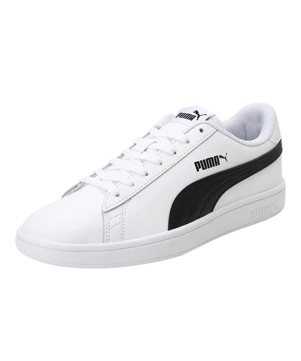 Puma Smash V2 L Sneakers Unisex - Puma White Puma Black, 36 EU - immagine 1