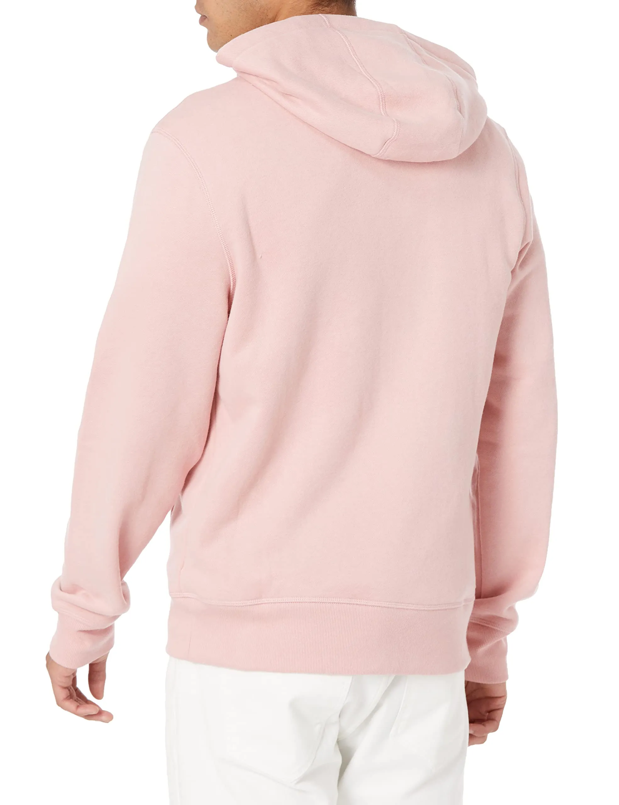Amazon Essentials Felpa con Cappuccio in Pile con Zip Intera Uomo, Rosa, L - immagine 2