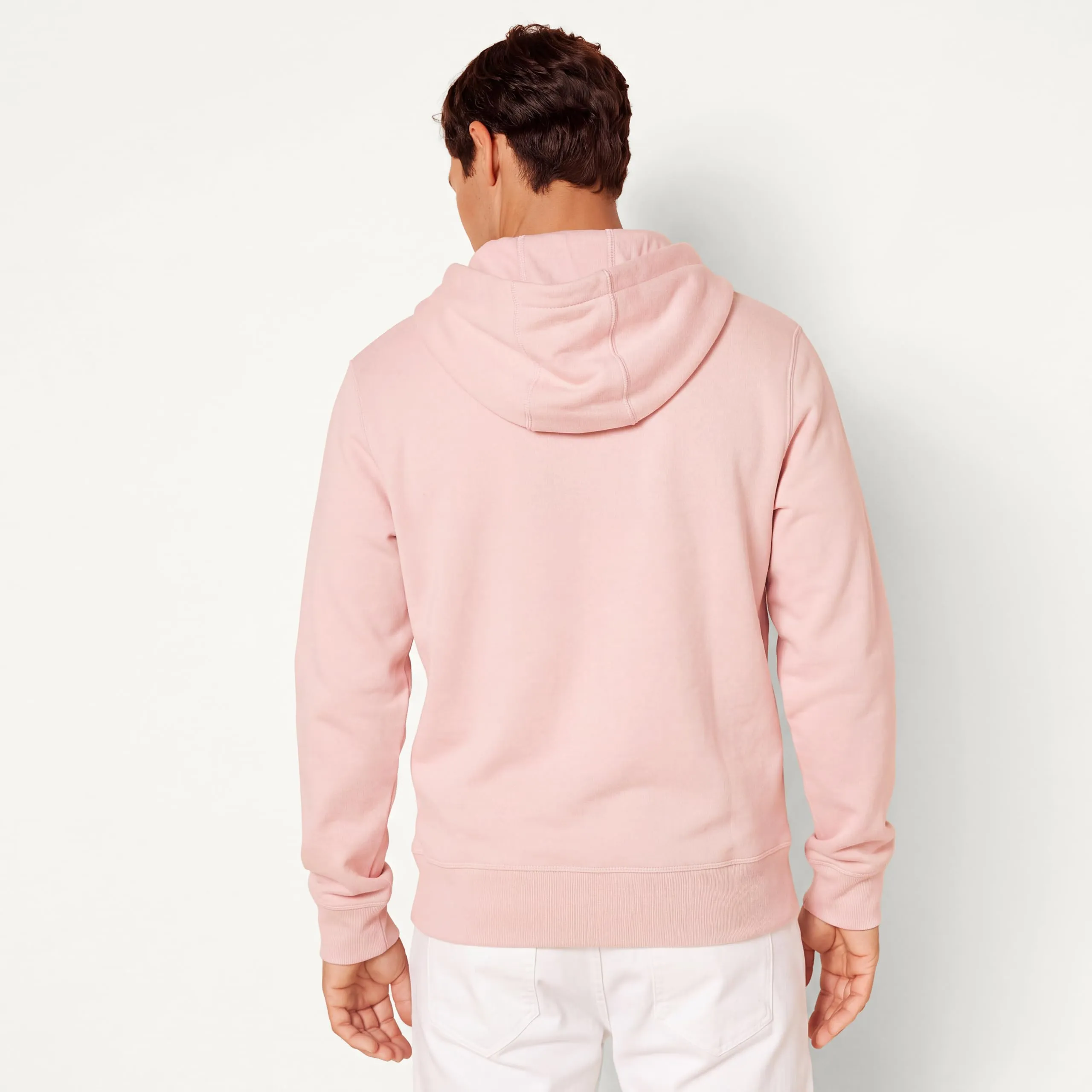 Amazon Essentials Felpa con Cappuccio in Pile con Zip Intera Uomo, Rosa, L - immagine 3