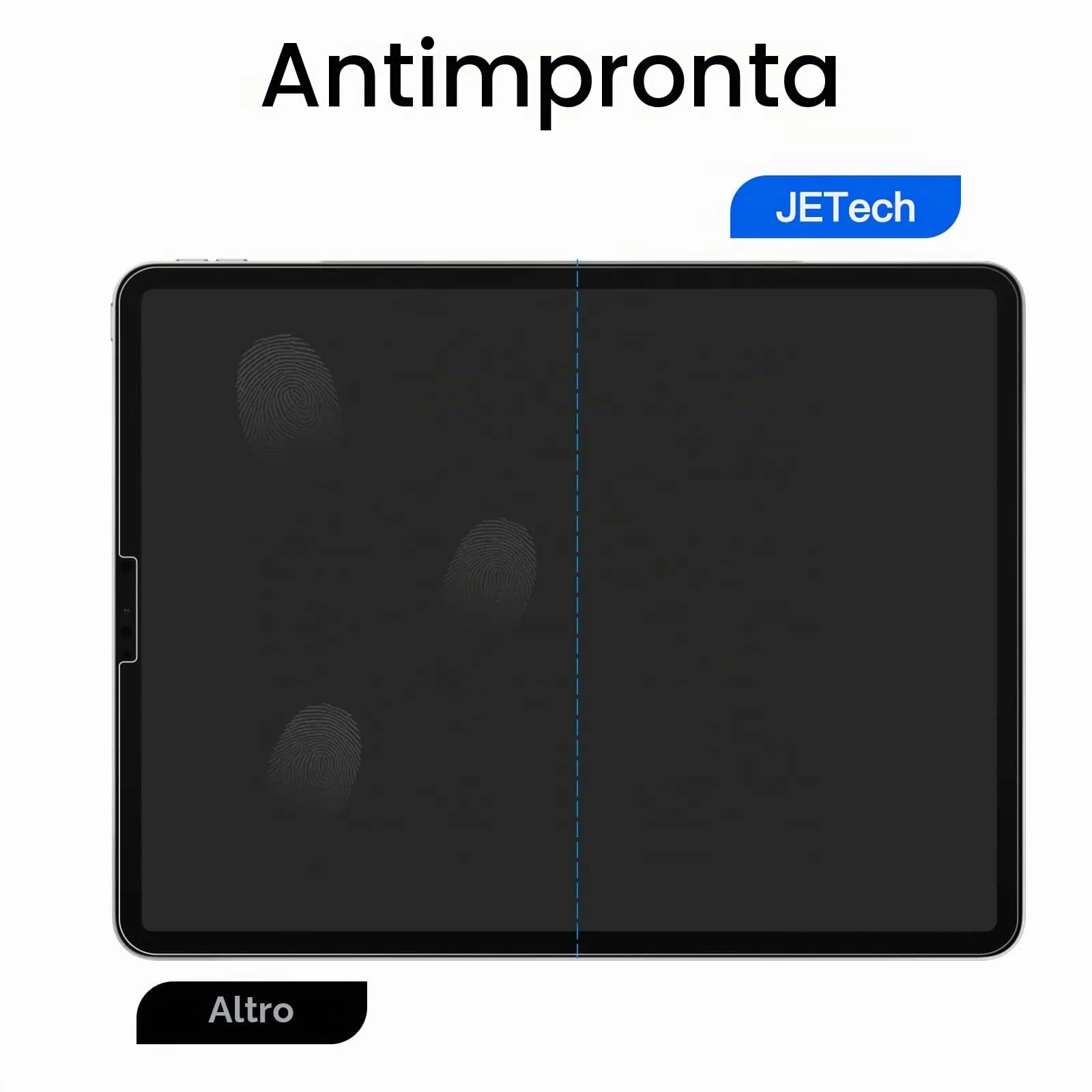 JETech Pellicola Protettiva Effetto Carta Opaca per iPad Pro 12,9" (6/5/4/3 Generazione) - immagine 6