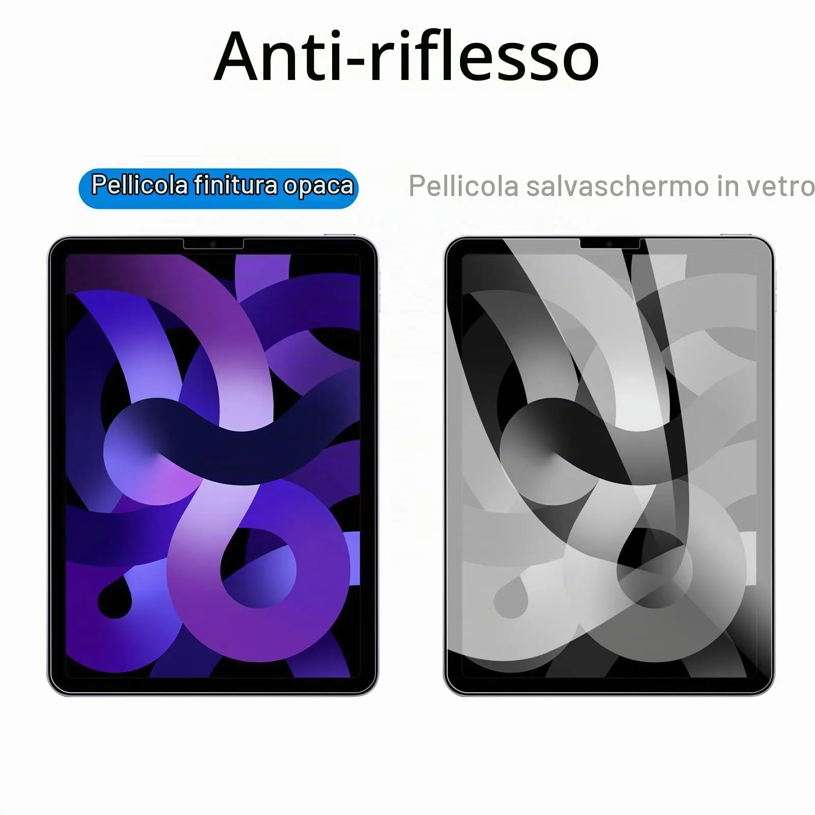 JETech Pellicola Protettiva Effetto Carta Opaca per iPad Air 5/4 - immagine 5