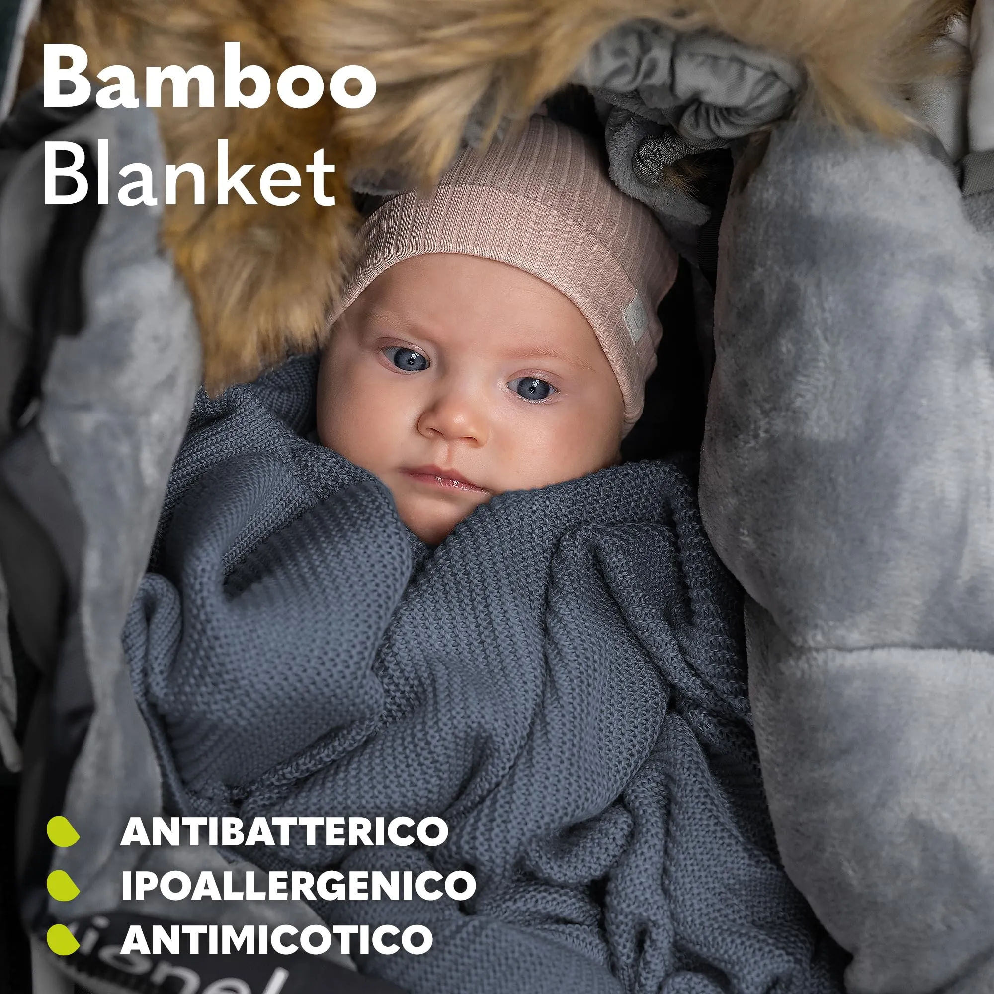 Lionelo Bamboo Blanket 100x75 cm Cotton - immagine 5