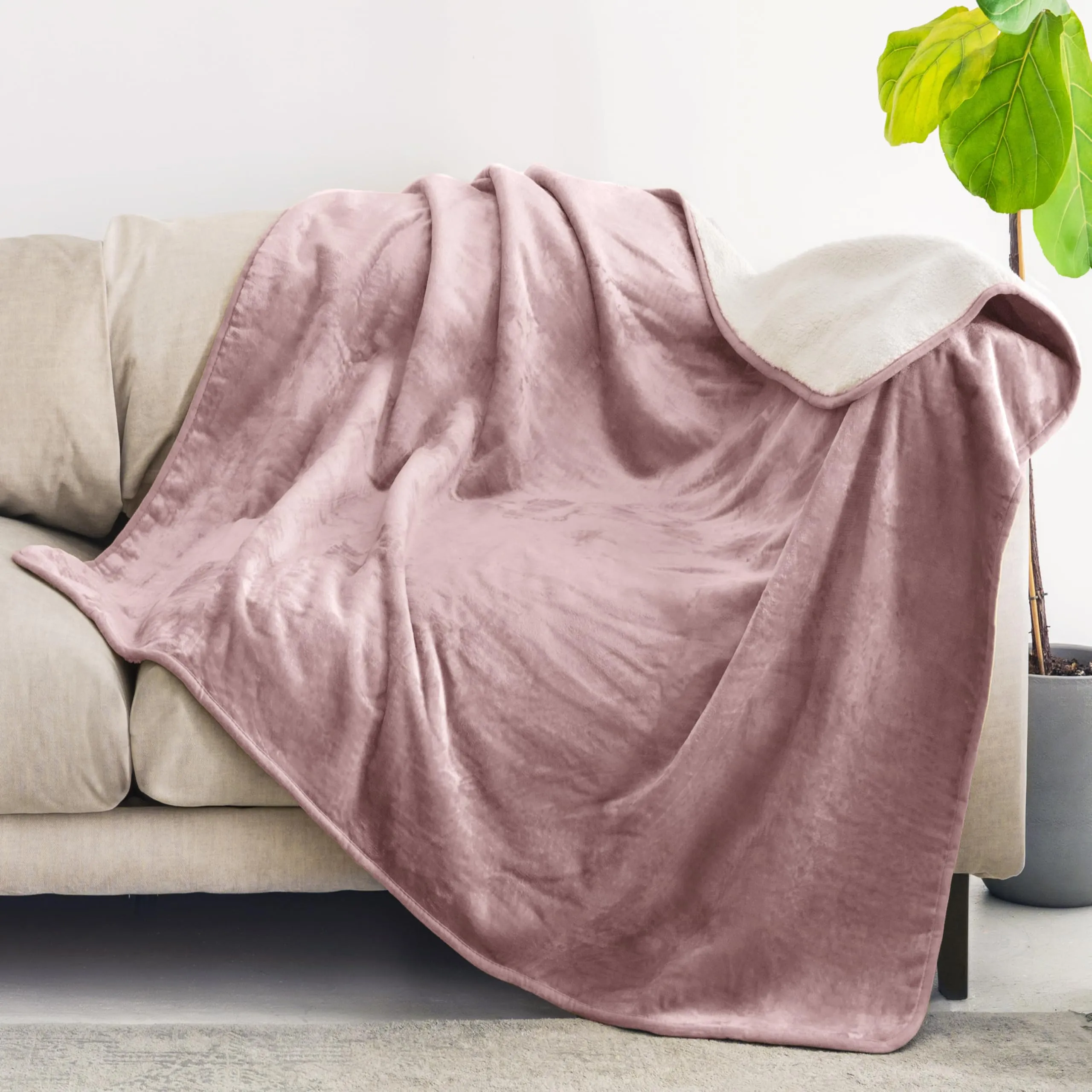 Dreamzie Coperta Impermeabile per Cani, 127x152 cm, Rosa Chiaro - immagine 3