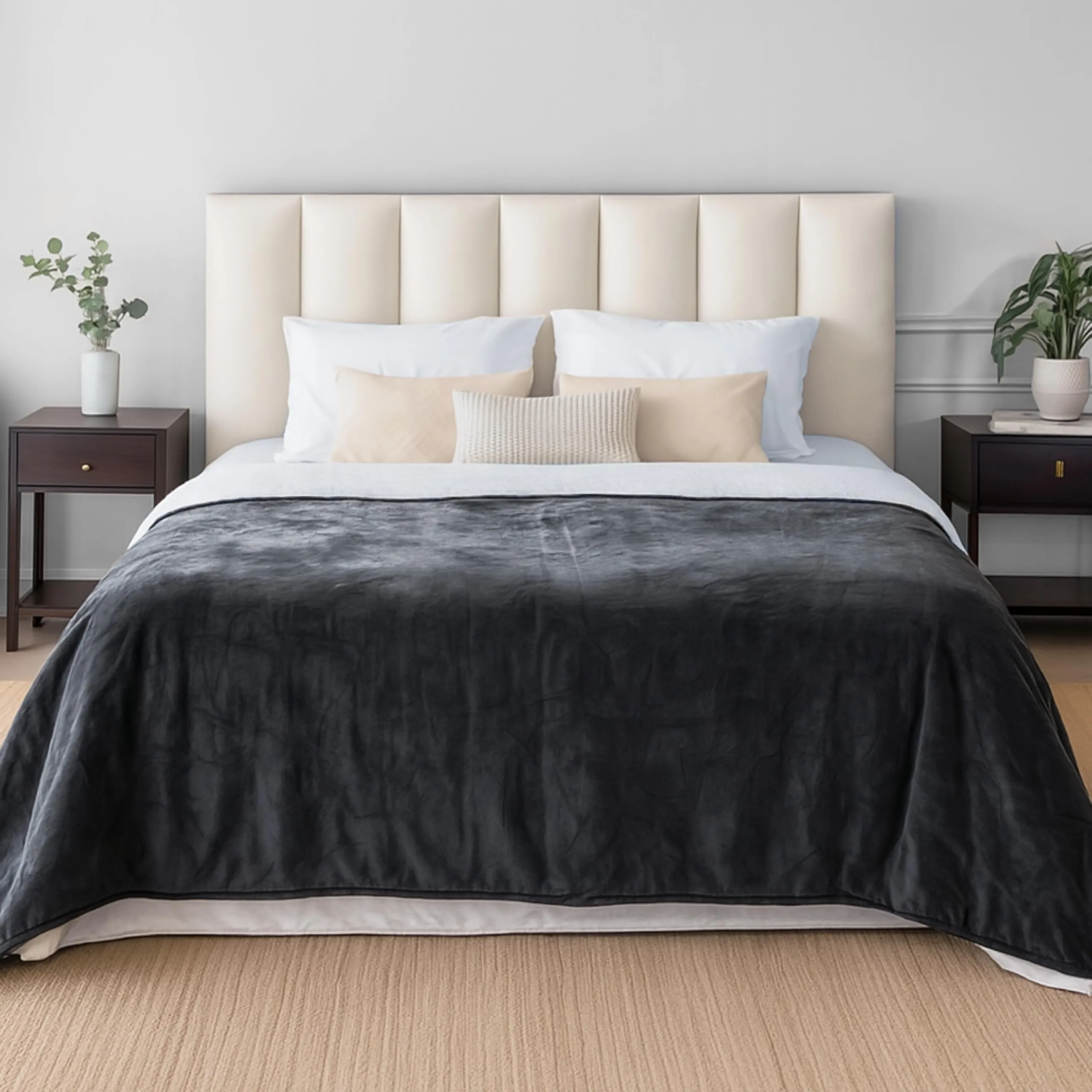 Dreamzie Coperta Impermeabile per Cani, 218x274 cm, Grigio Scuro - immagine 3