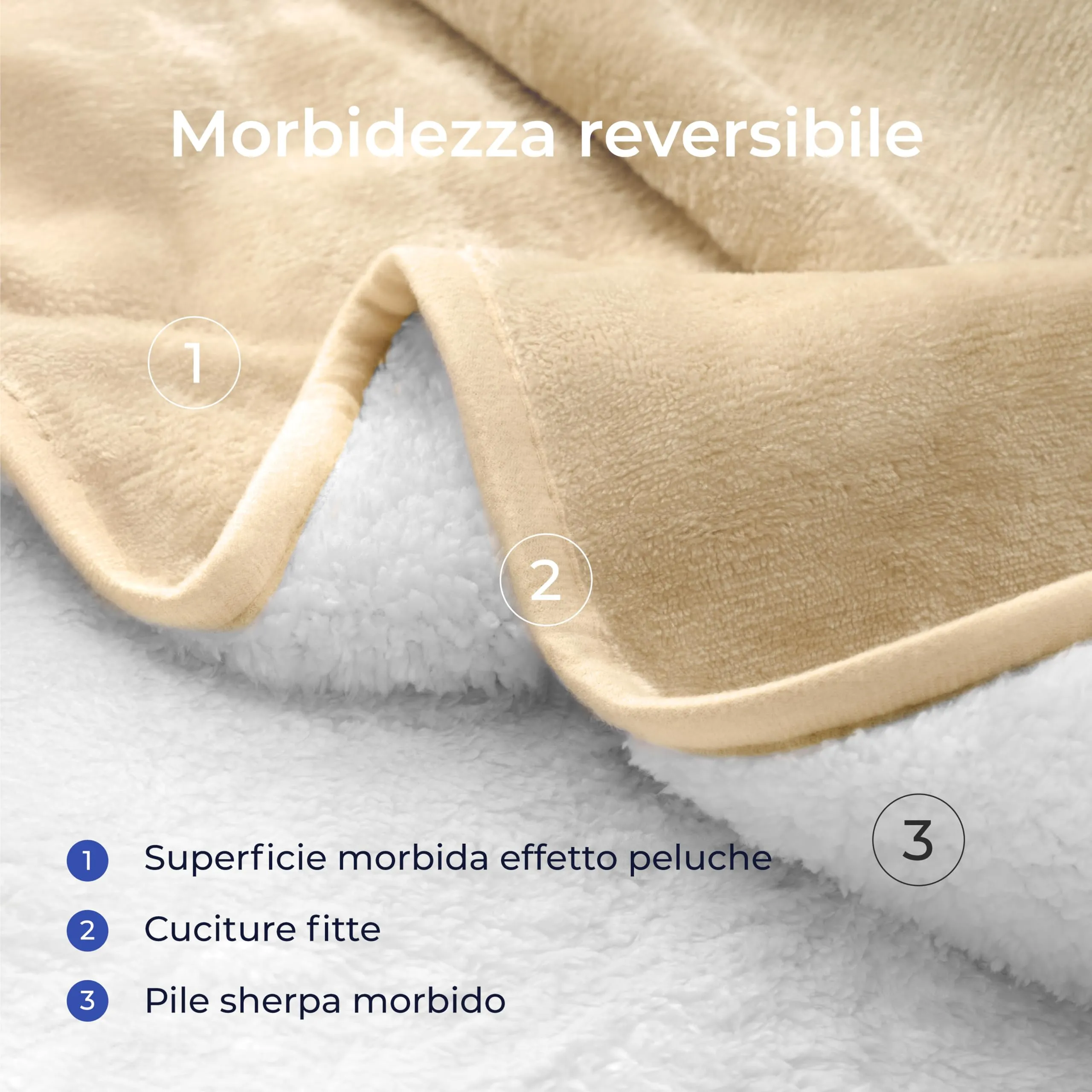 Dreamzie Coperta Impermeabile per Cani, 127x152 cm, Beige - immagine 4