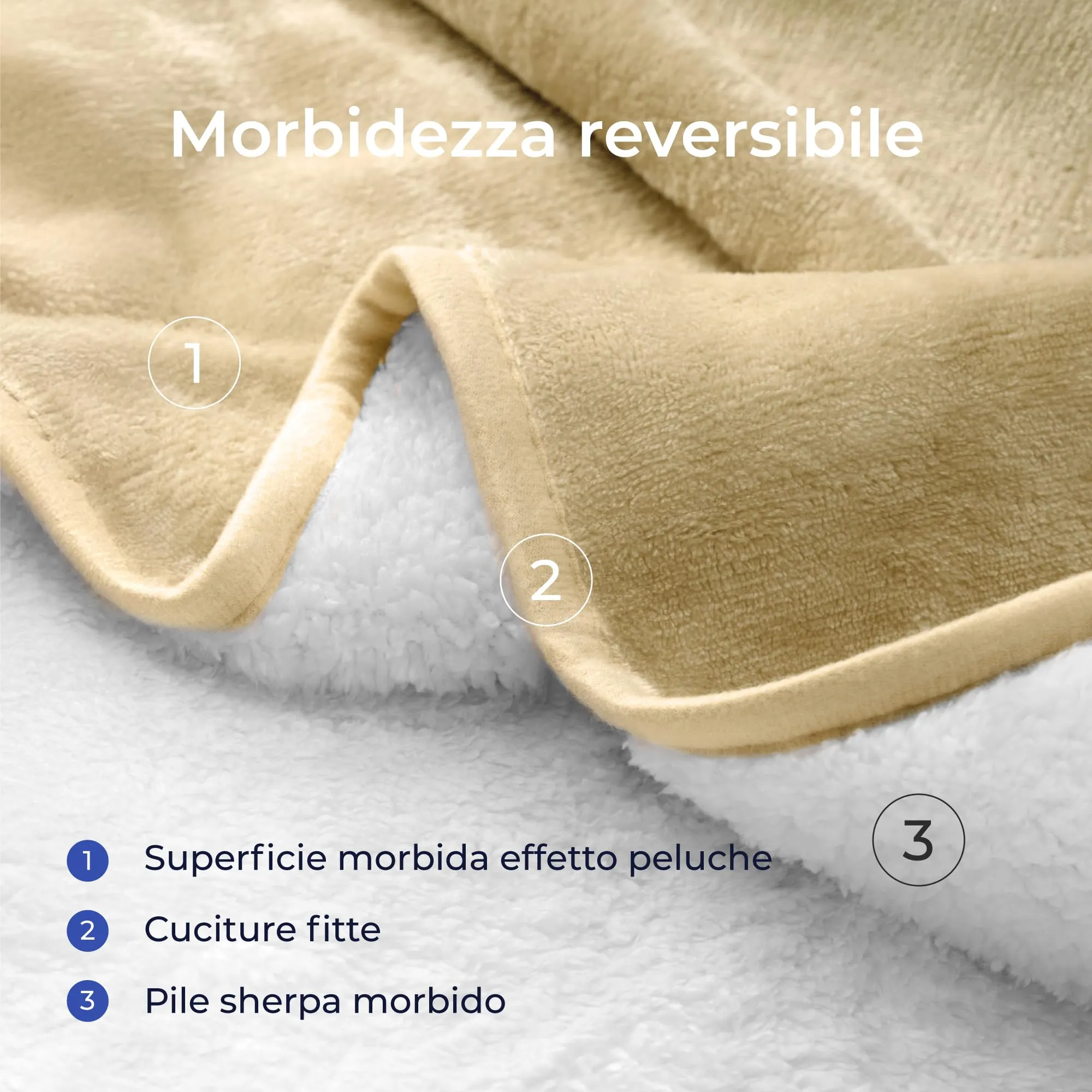 Dreamzie Coperta Impermeabile per Cani, 80x100 cm, Beige - immagine 3
