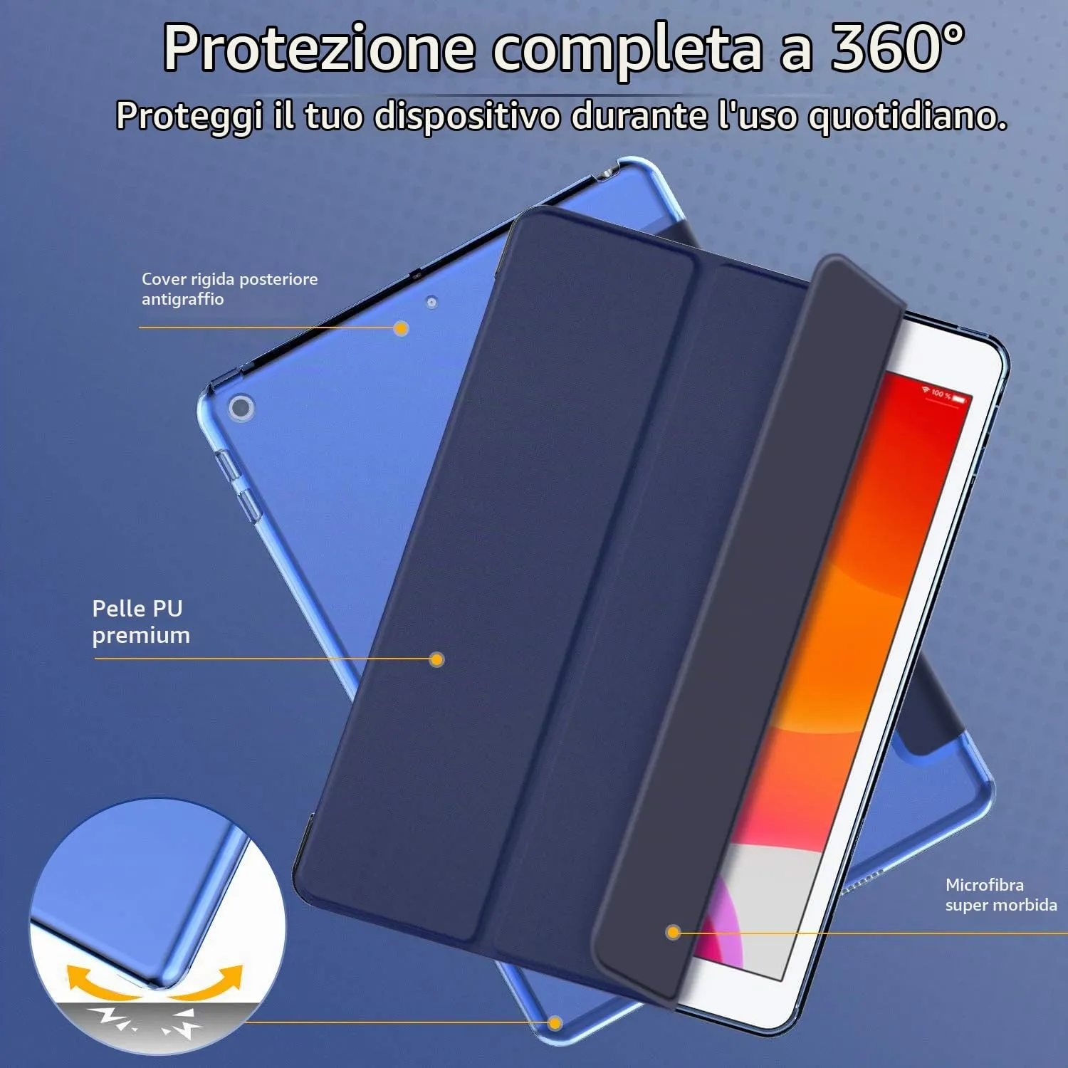 EasyAcc Cover for iPad 9.7" (6th Gen 2018 / 5th Gen 2017) - immagine 6