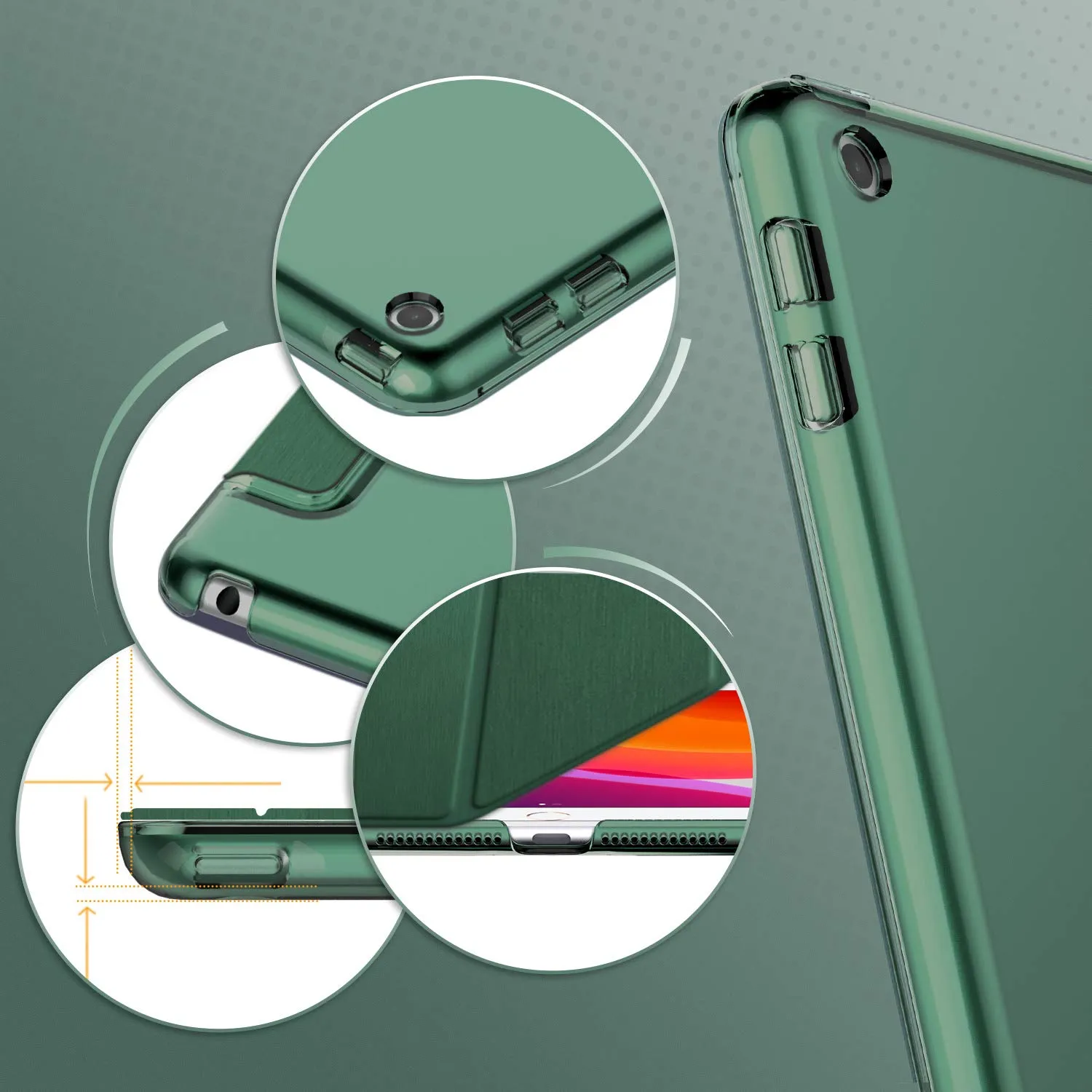 EasyAcc Case for iPad 9.7" (6th Gen 2018 / 5th Gen 2017) - immagine 5
