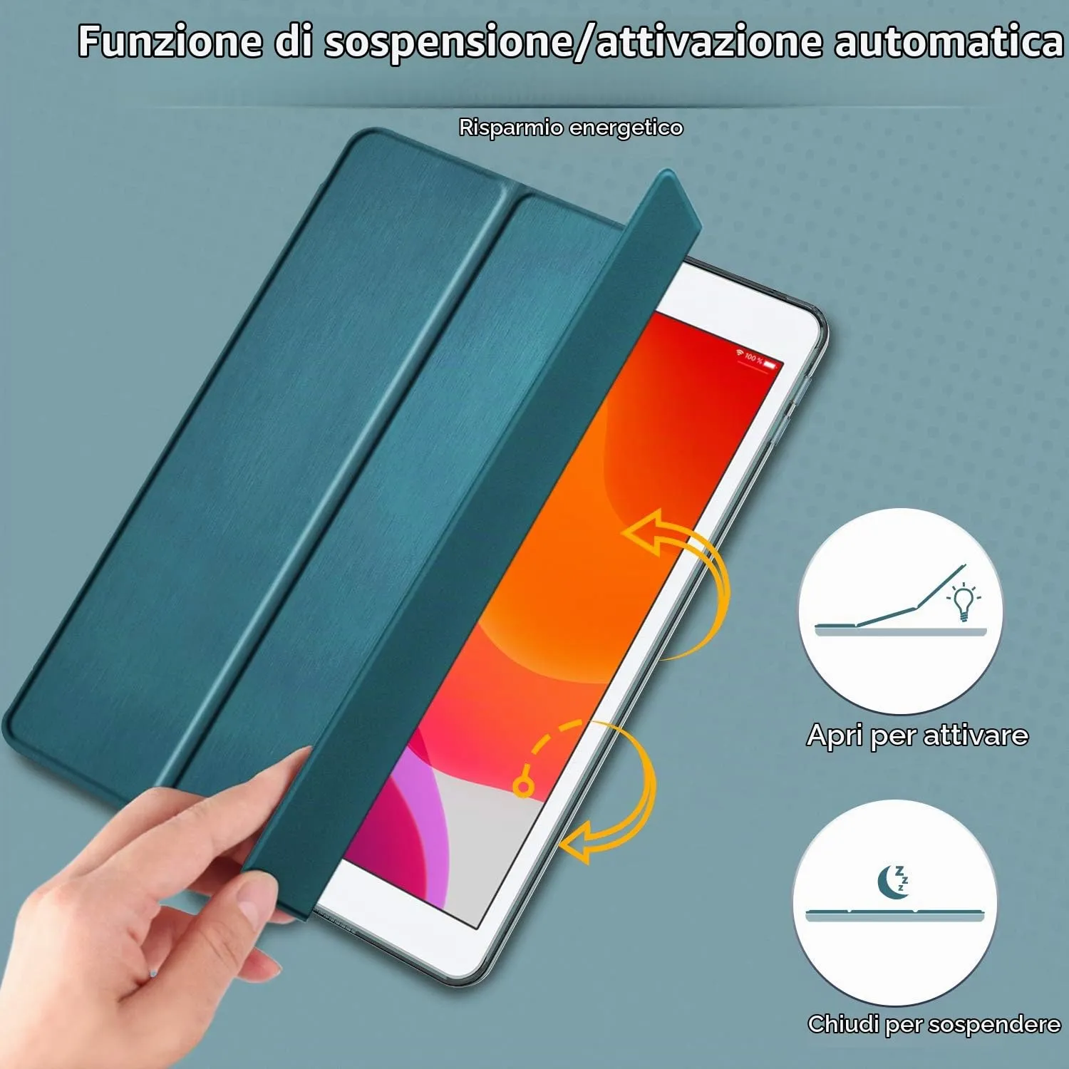 EasyAcc Case for iPad 9.7" (6th Gen 2018 / 5th Gen 2017) - immagine 4