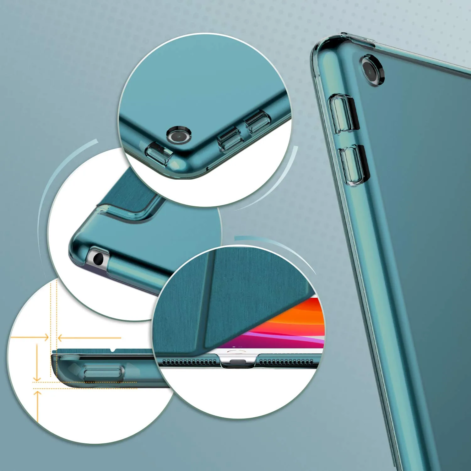 EasyAcc Case for iPad 9.7" (6th Gen 2018 / 5th Gen 2017) - immagine 6