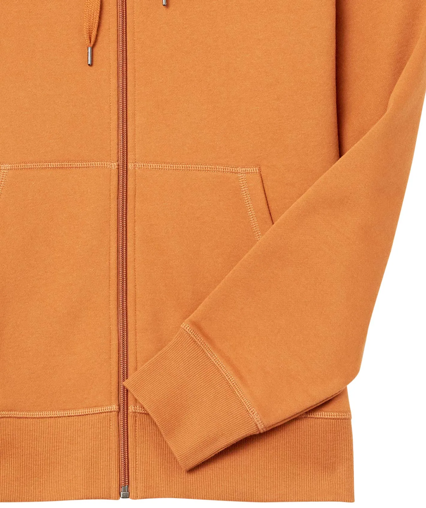 Amazon Essentials Felpa con Cappuccio in Pile con Zip Intera Uomo, Noce Moscata, S - immagine 10