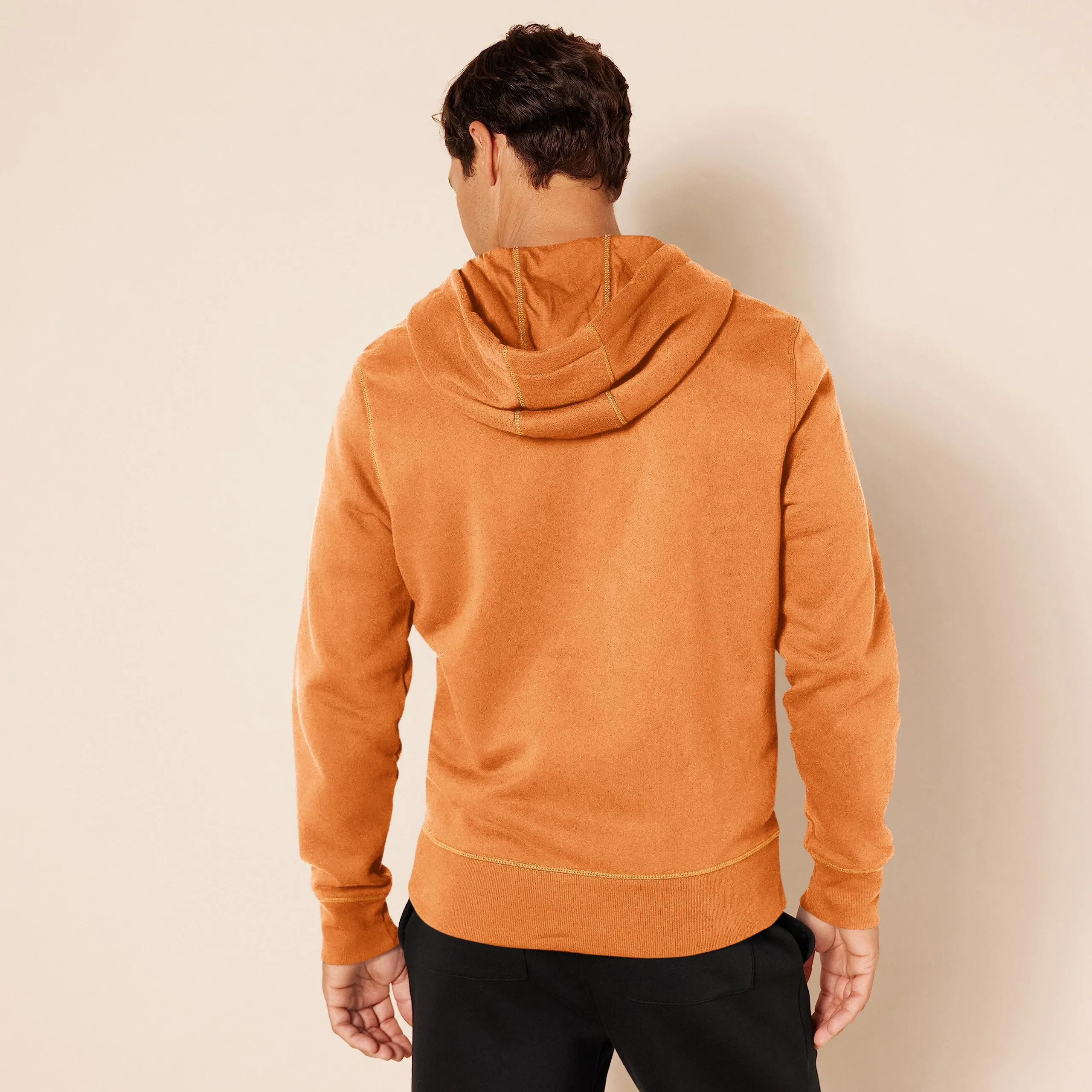 Amazon Essentials Felpa con Cappuccio in Pile con Zip Intera Uomo, Noce Moscata, XXL - immagine 3