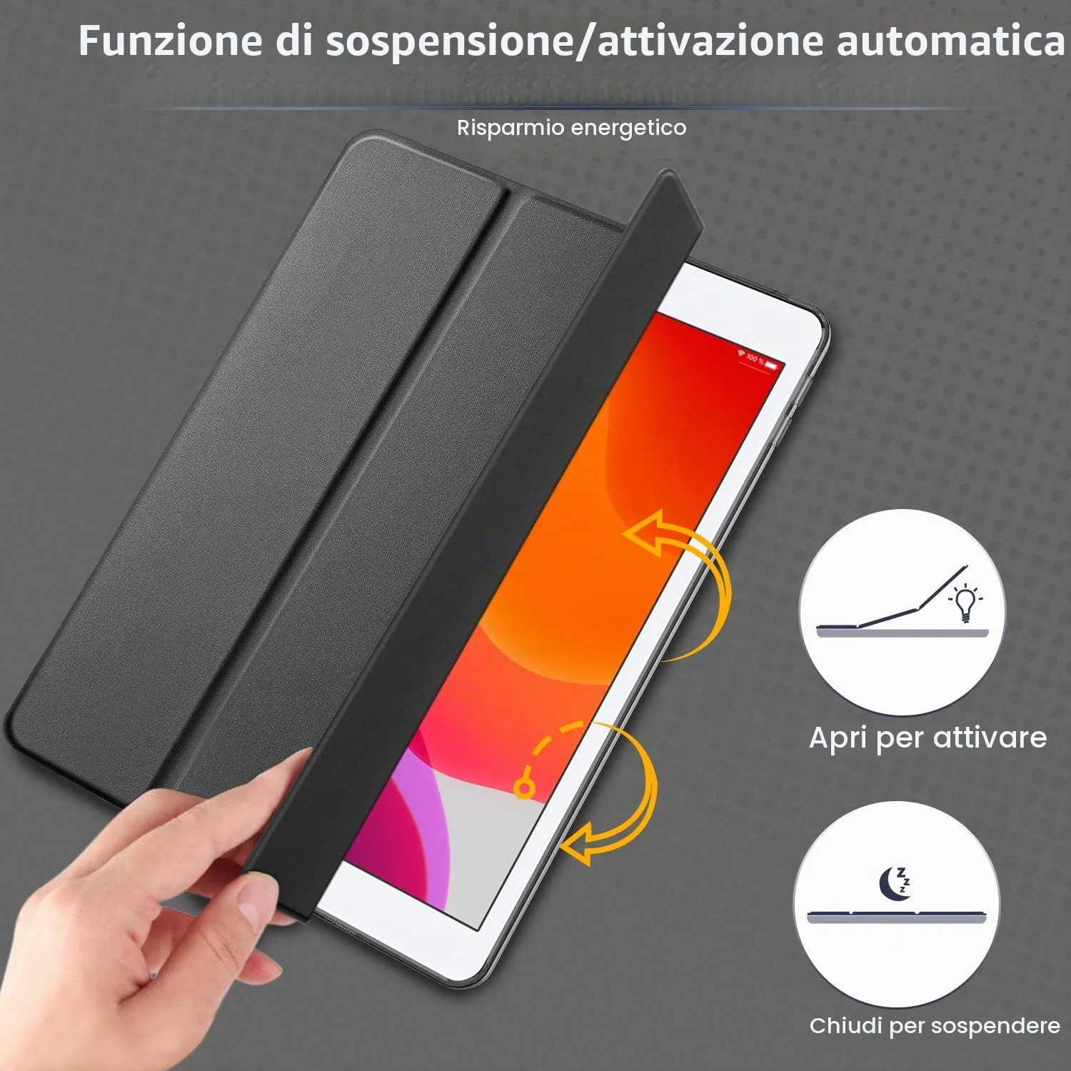EasyAcc Case for iPad 9.7" (6th Gen 2018 / 5th Gen 2017) - immagine 4