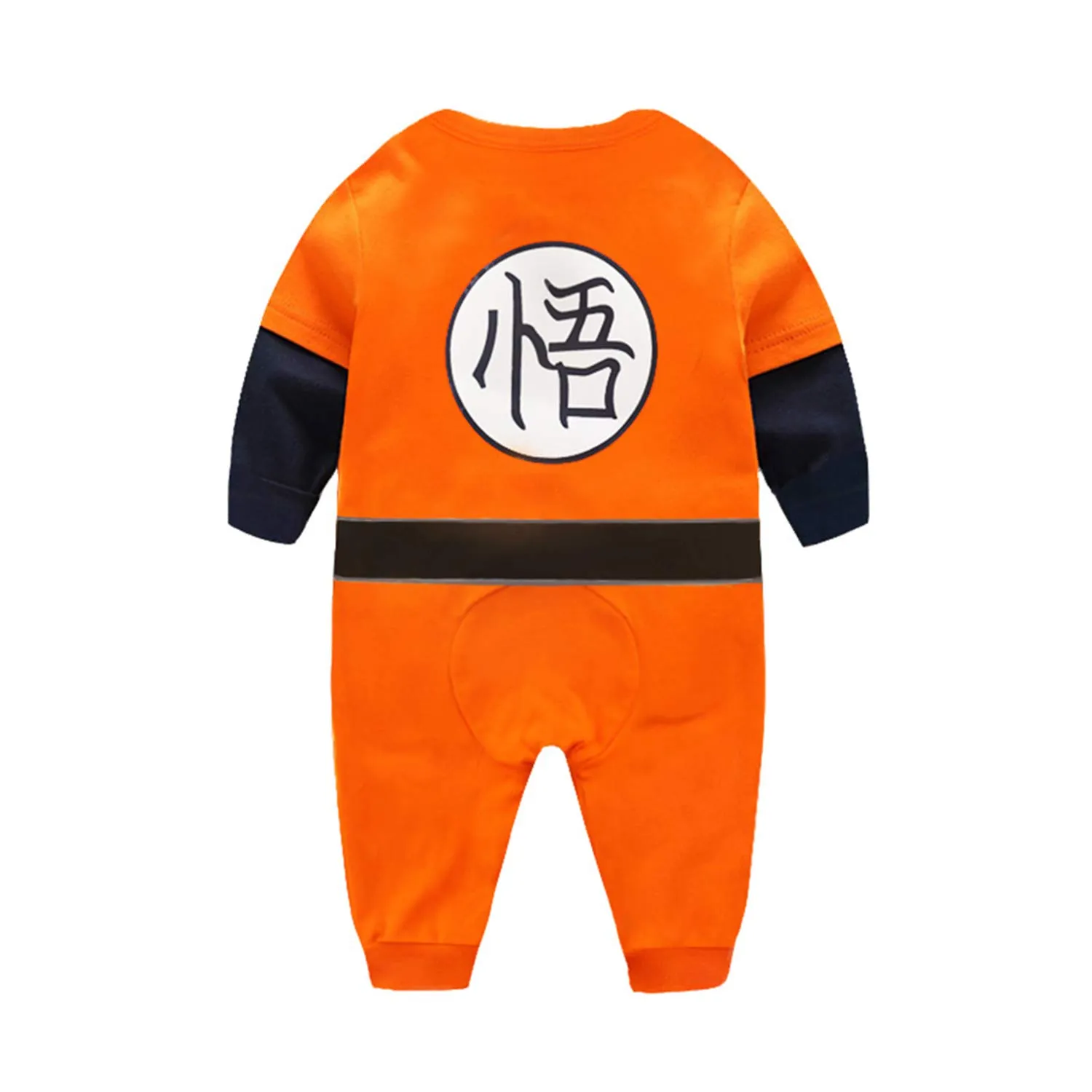 Sxkayxr Tutina Pigiama per Neonato Ispirata a Goku - immagine 2