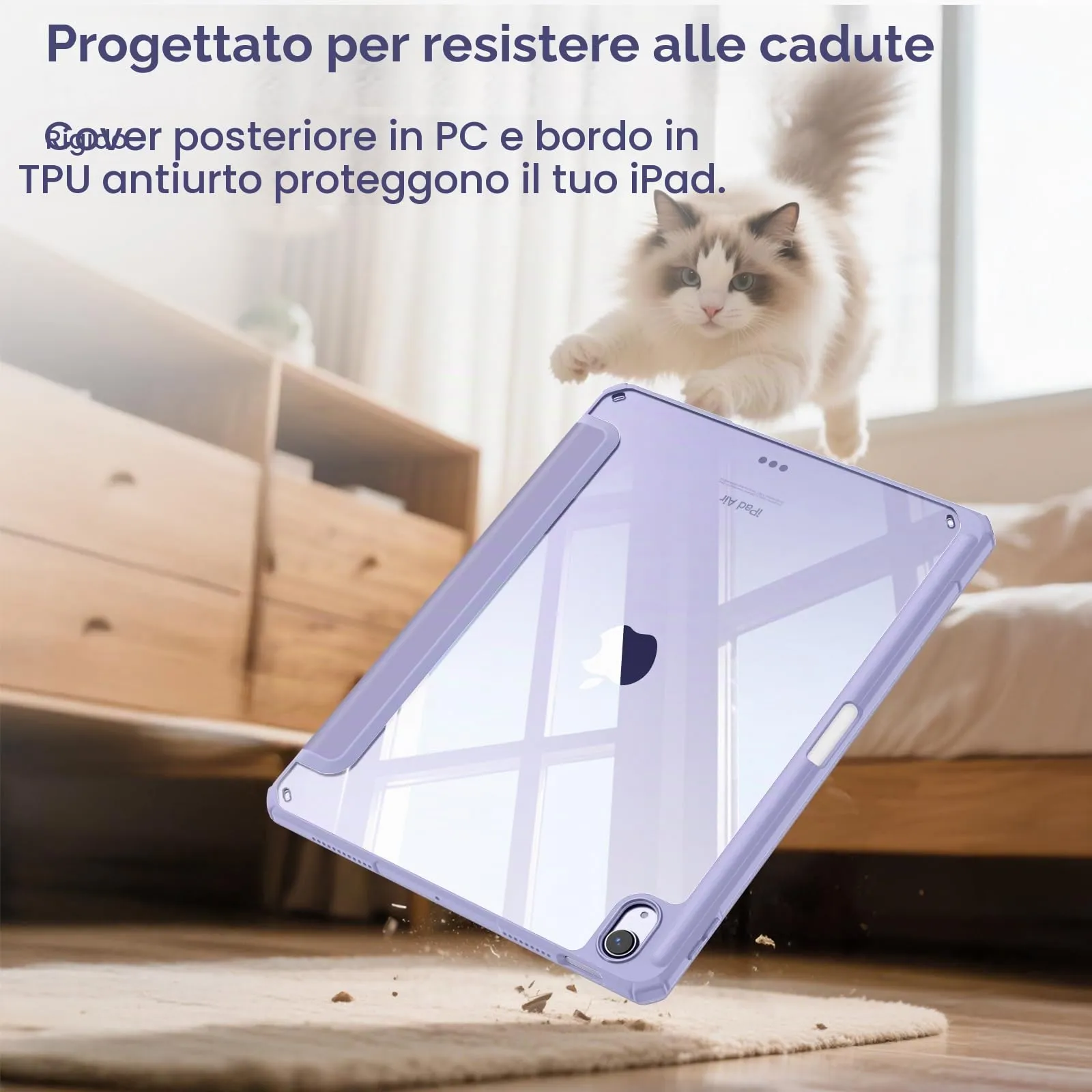 FINTIE Cover for iPad Air 11" (M4/M3/M2 2024-2026) and iPad Air 5th & 4th Gen 10.9" - immagine 8
