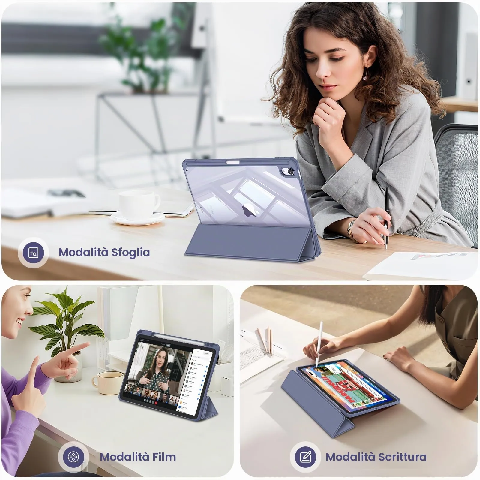 FINTIE Cover for iPad Air 11" (M4/M3/M2 2024-2026) and iPad Air 4th/5th Gen 10.9" - immagine 3