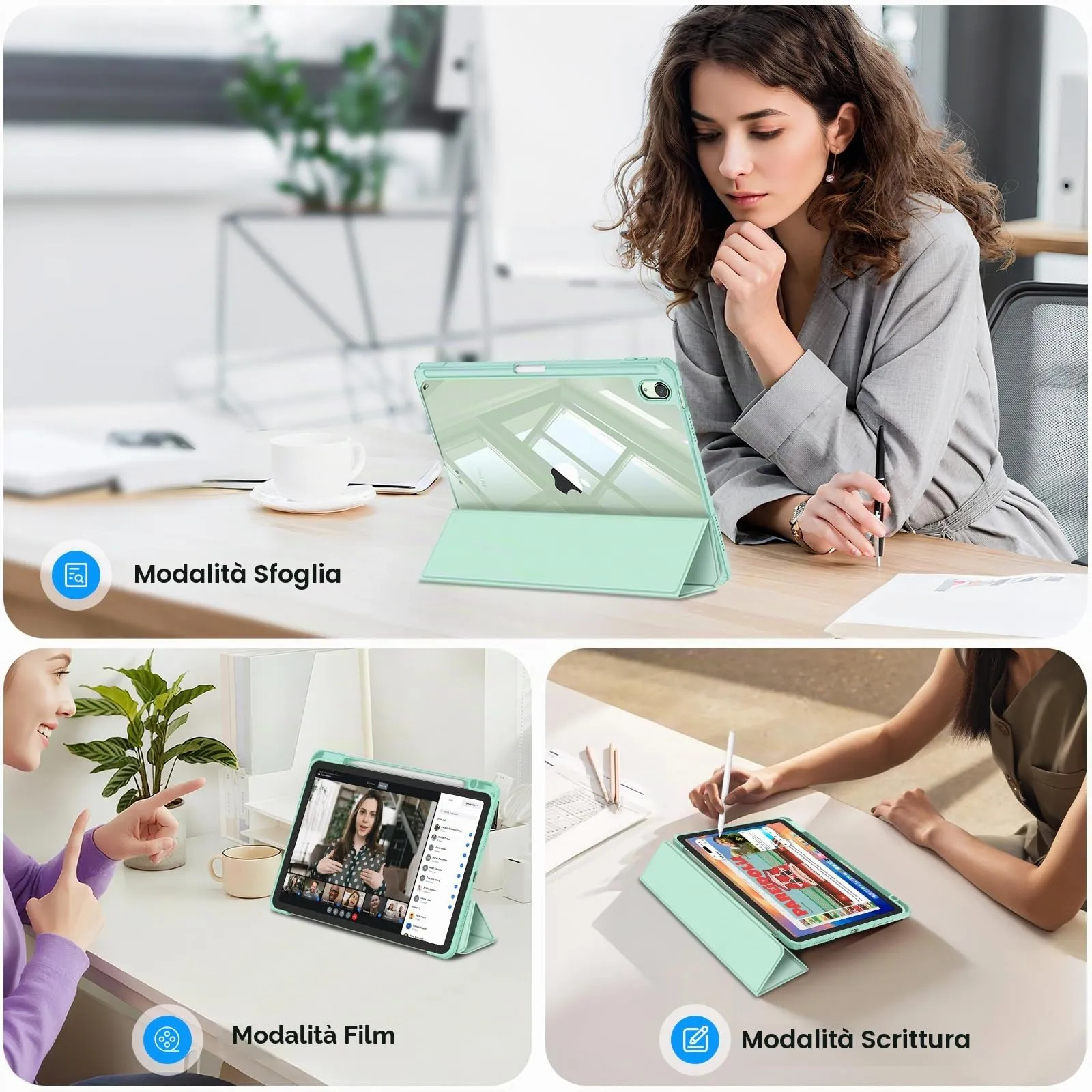 FINTIE Cover for iPad Air 11" (M4/M3/M2 2024-2026) and iPad Air 5th & 4th Gen 10.9" - immagine 3