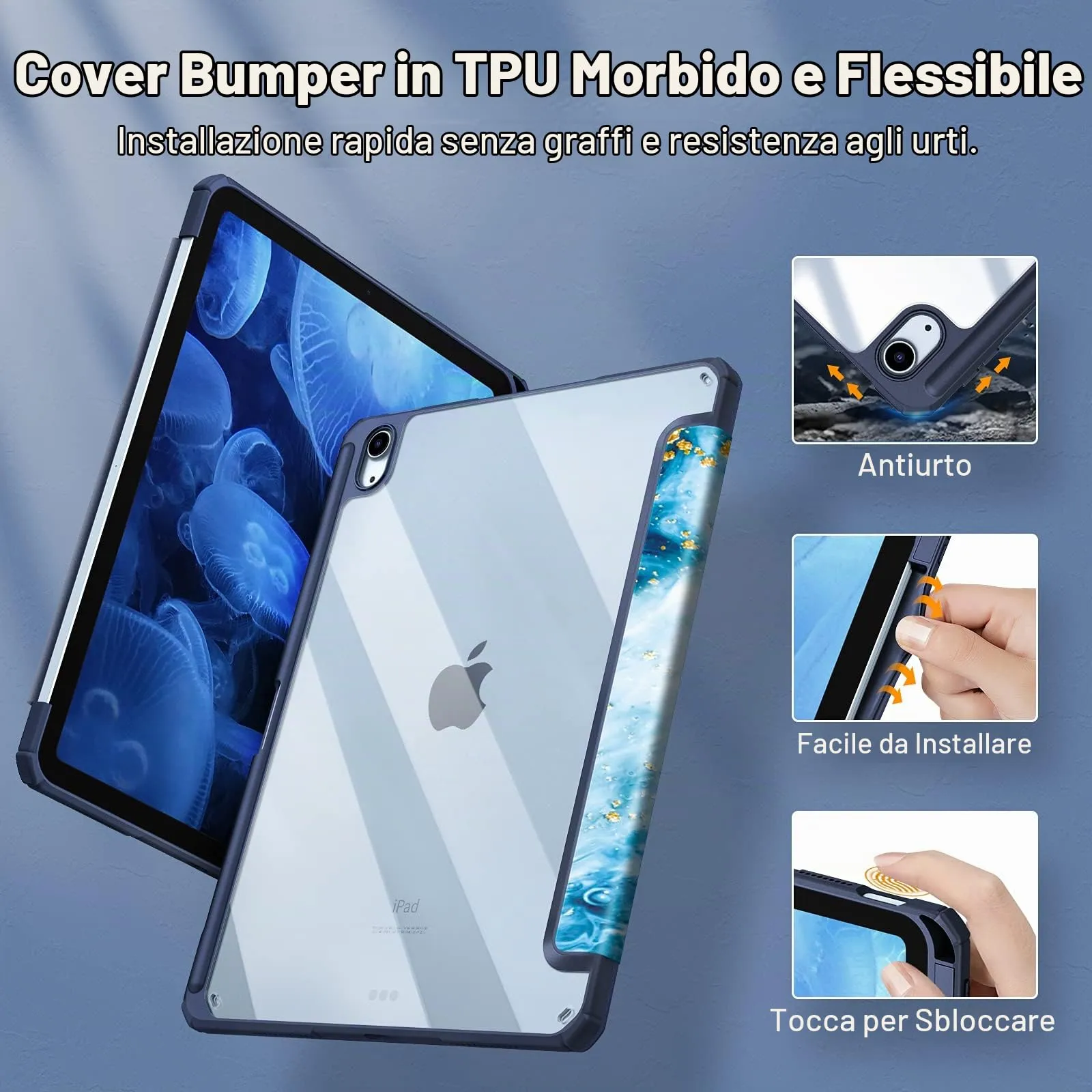 FINTIE Cover for iPad Air 11" (M4/M3/M2 2024-2026) and iPad Air 5th & 4th Gen 10.9" - immagine 5