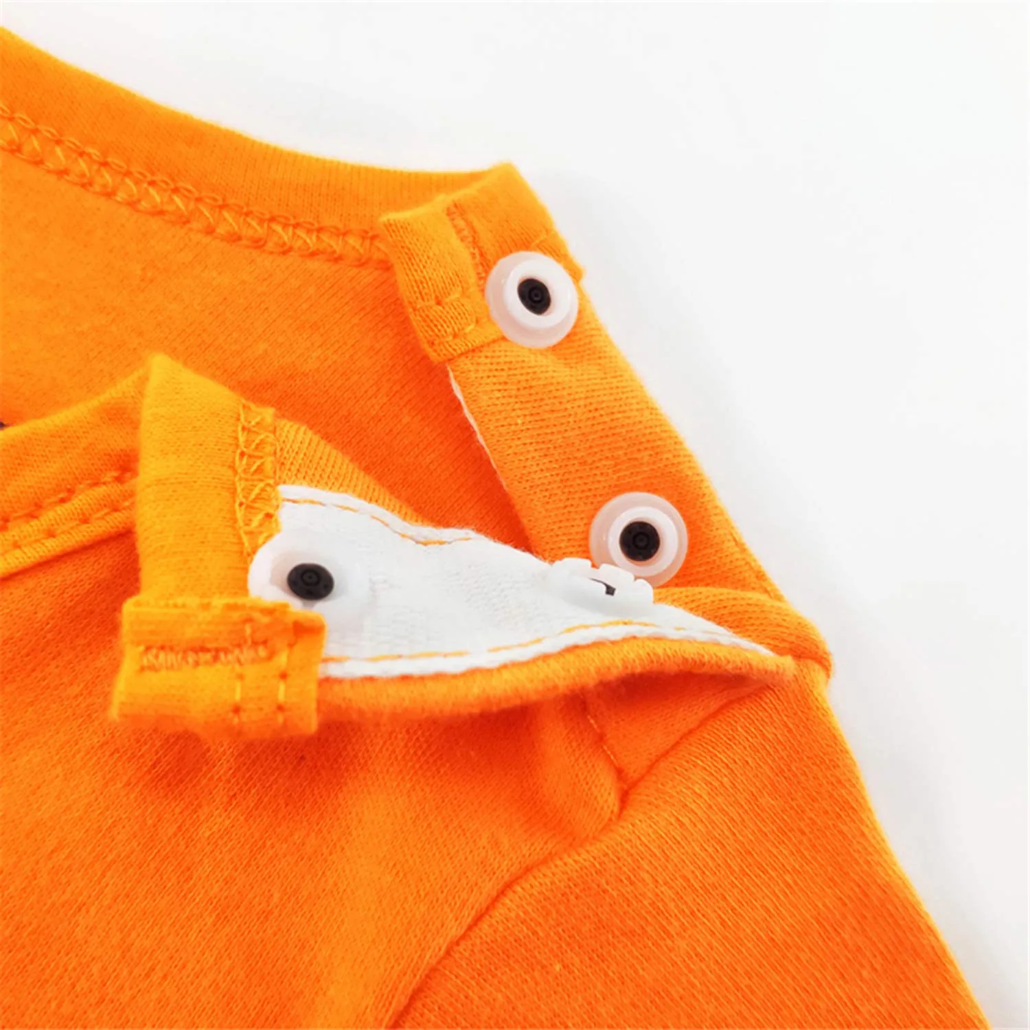 Sxkayxr Tutina Neonati Ispirata a Goku Unisex, Orange2, 59cm/0-3 Months - immagine 4