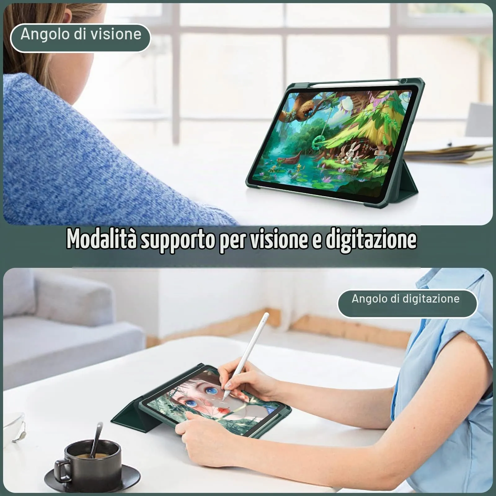 FINTIE Cover for iPad Air 11" (M4/M3/M2 2024-2026) and iPad Air 5th & 4th Gen 10.9" - immagine 5