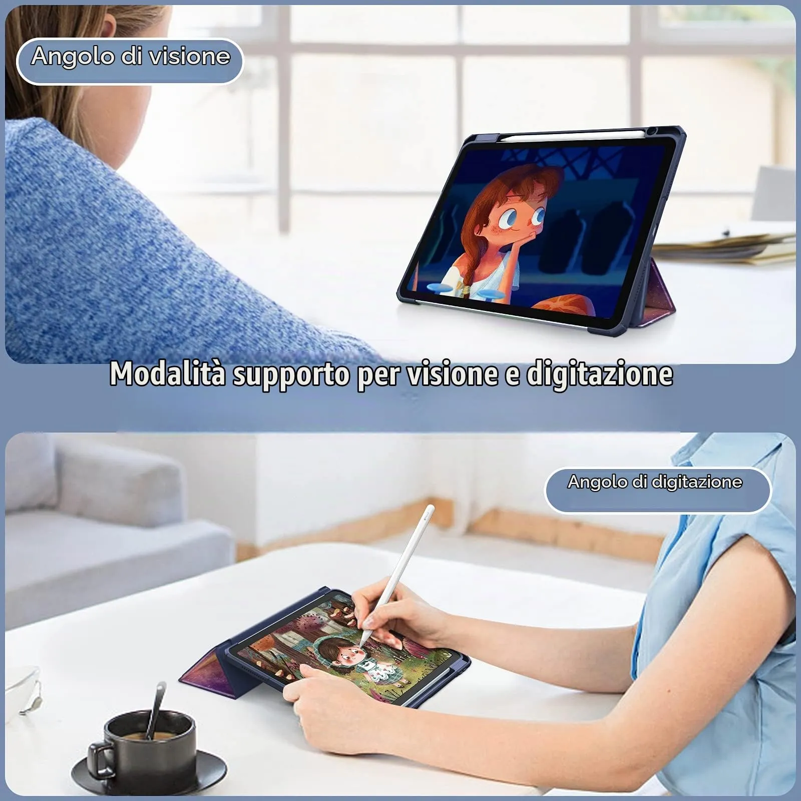 FINTIE Cover for iPad Air 11" (M4/M3/M2 2024-2026) and iPad Air 5th & 4th Gen 10.9" - immagine 4