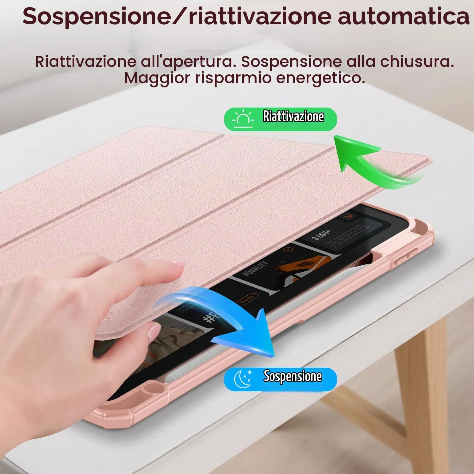 FINTIE Cover for iPad Air 11" (M4/M3/M2 2024-2026) and iPad Air 5th & 4th Gen 10.9" - immagine 8