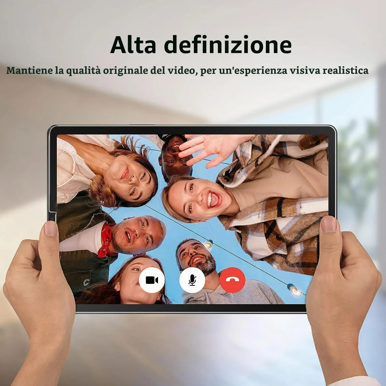 NEW'C Pellicola in Vetro Temperato per Samsung Galaxy Tab S6/S5e 10,5 pollici - immagine 7