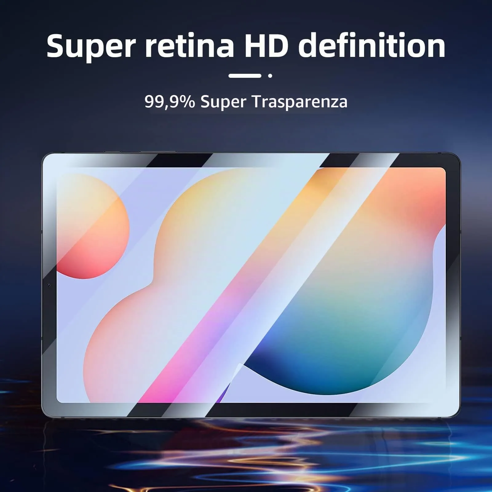 NEW'C Pellicola in Vetro Temperato per Samsung Galaxy Tab S6 Lite 10,4 pollici - immagine 5