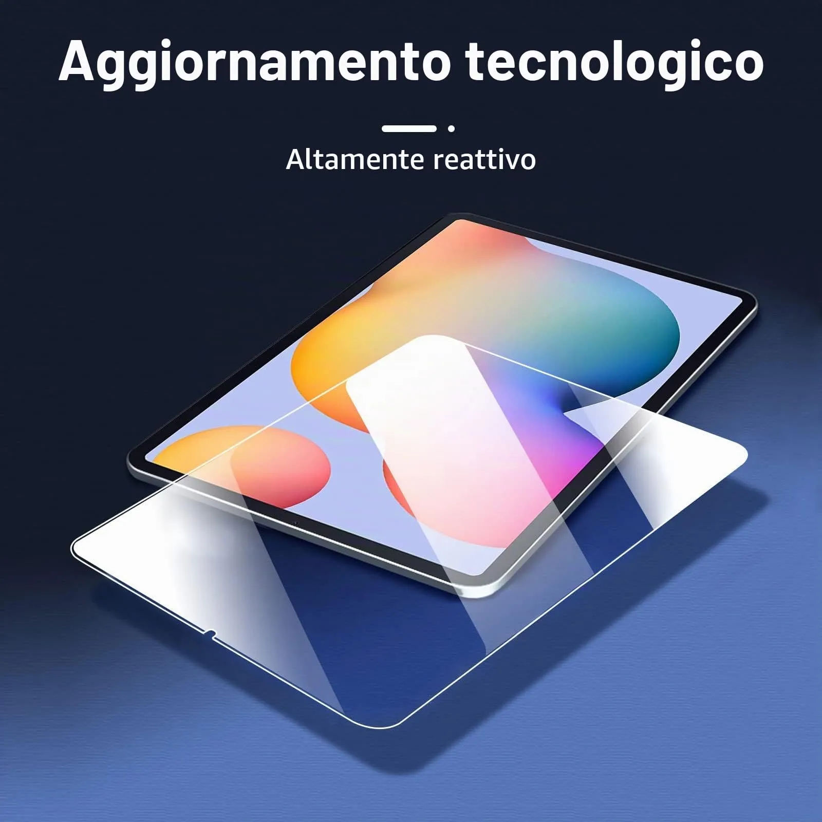 NEW'C Pellicola in Vetro Temperato per Samsung Galaxy Tab S6 Lite 10,4 pollici - immagine 7