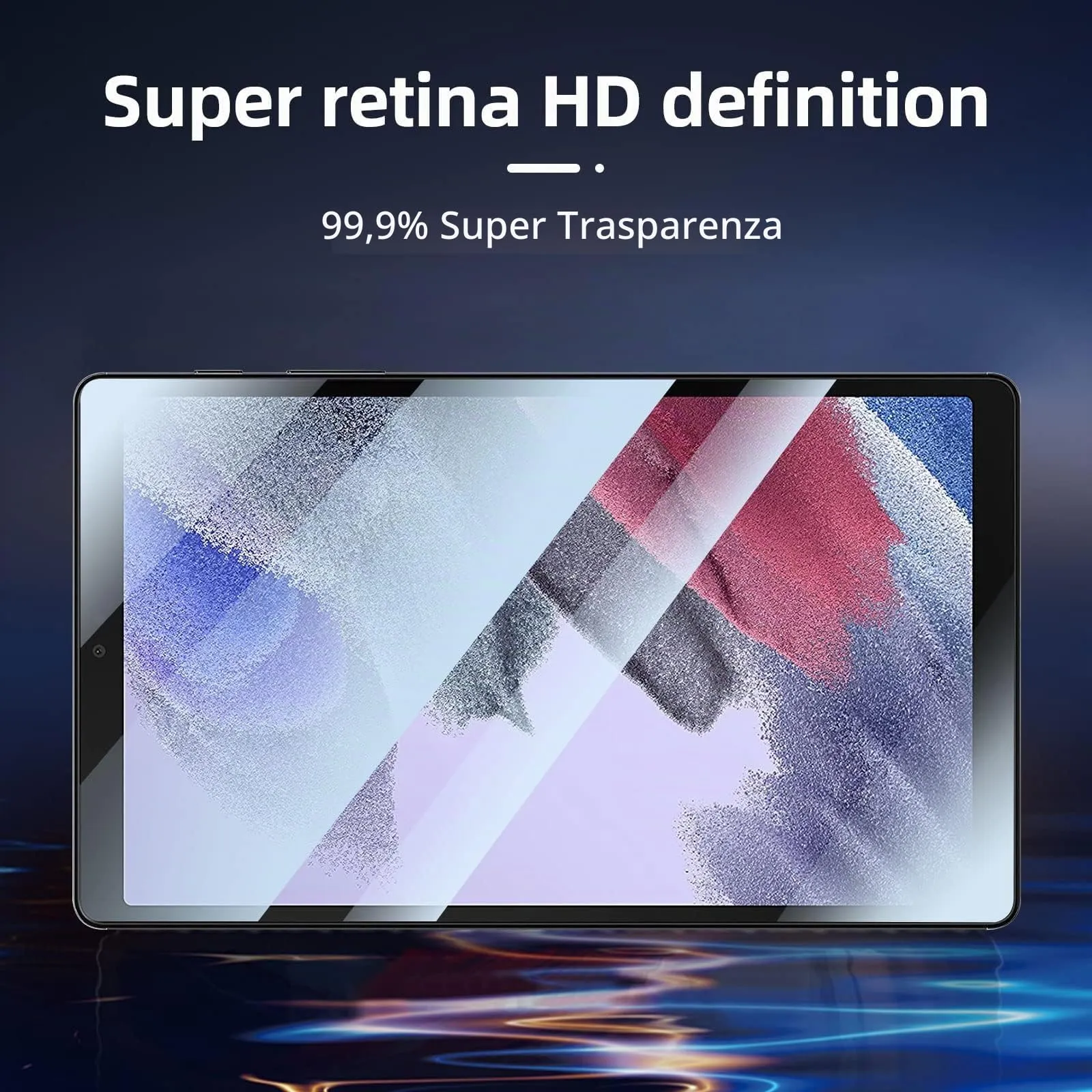 NEW'C Pellicola in Vetro Temperato per Samsung Galaxy Tab A7 Lite 8,7 pollici (SM-T220/T225/T227) - immagine 5