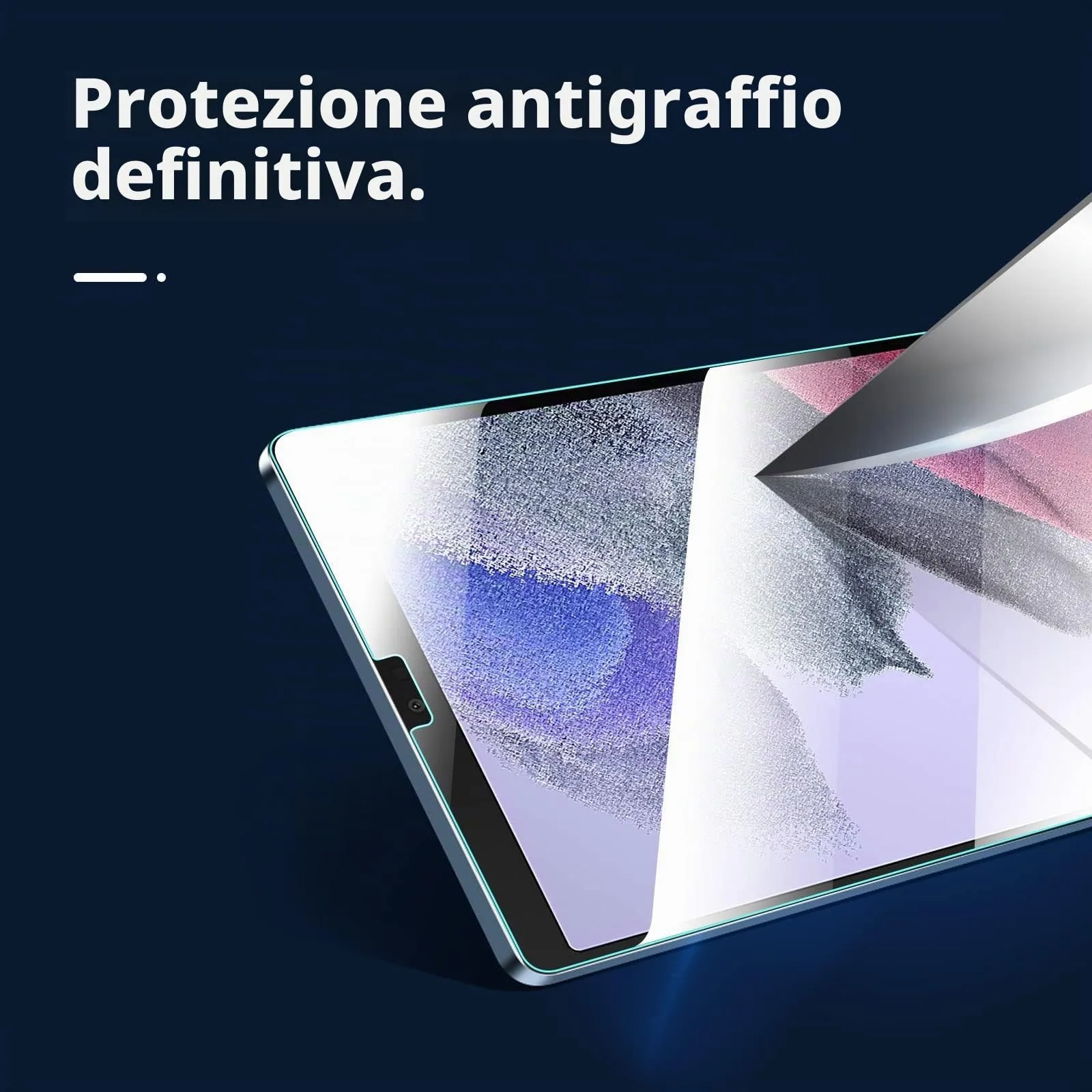 NEW'C Pellicola in Vetro Temperato per Samsung Galaxy Tab A7 Lite 8,7 pollici (SM-T220/T225/T227) - immagine 6