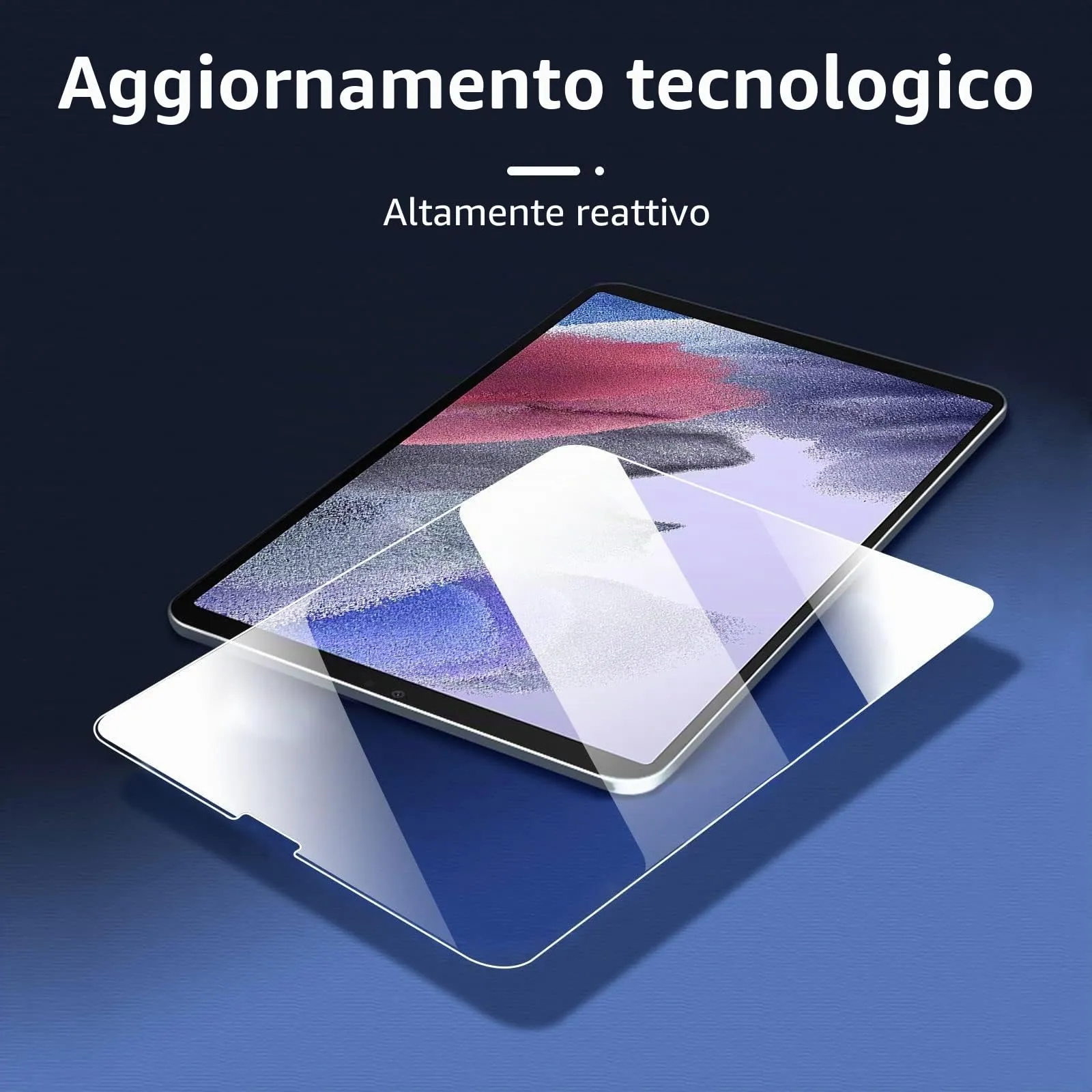 NEW'C Pellicola in Vetro Temperato per Samsung Galaxy Tab A7 Lite 8,7 pollici (SM-T220/T225/T227) - immagine 7