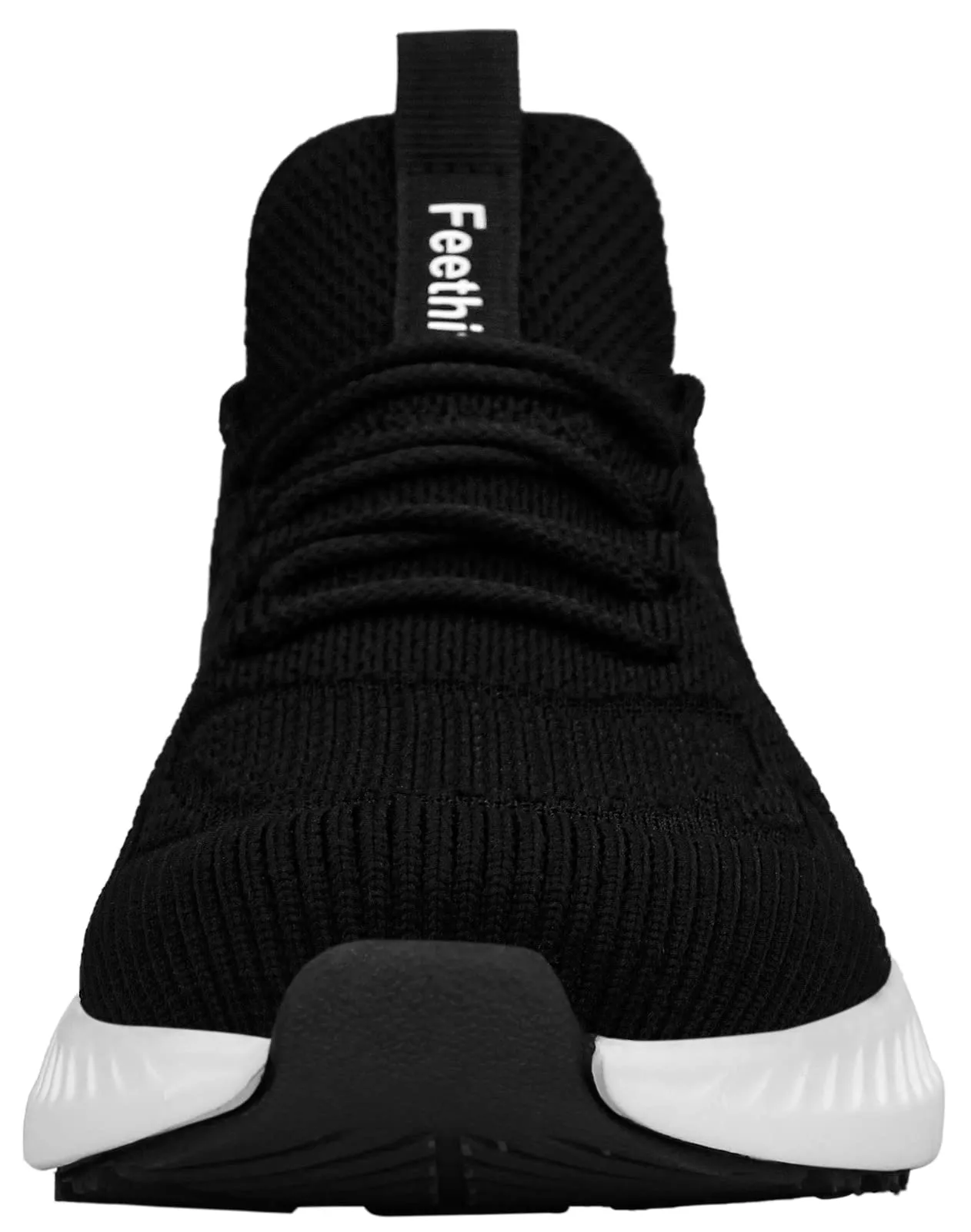 Feethit Scarpe Running Sportive Uomo Nero Bianco 44 - immagine 4