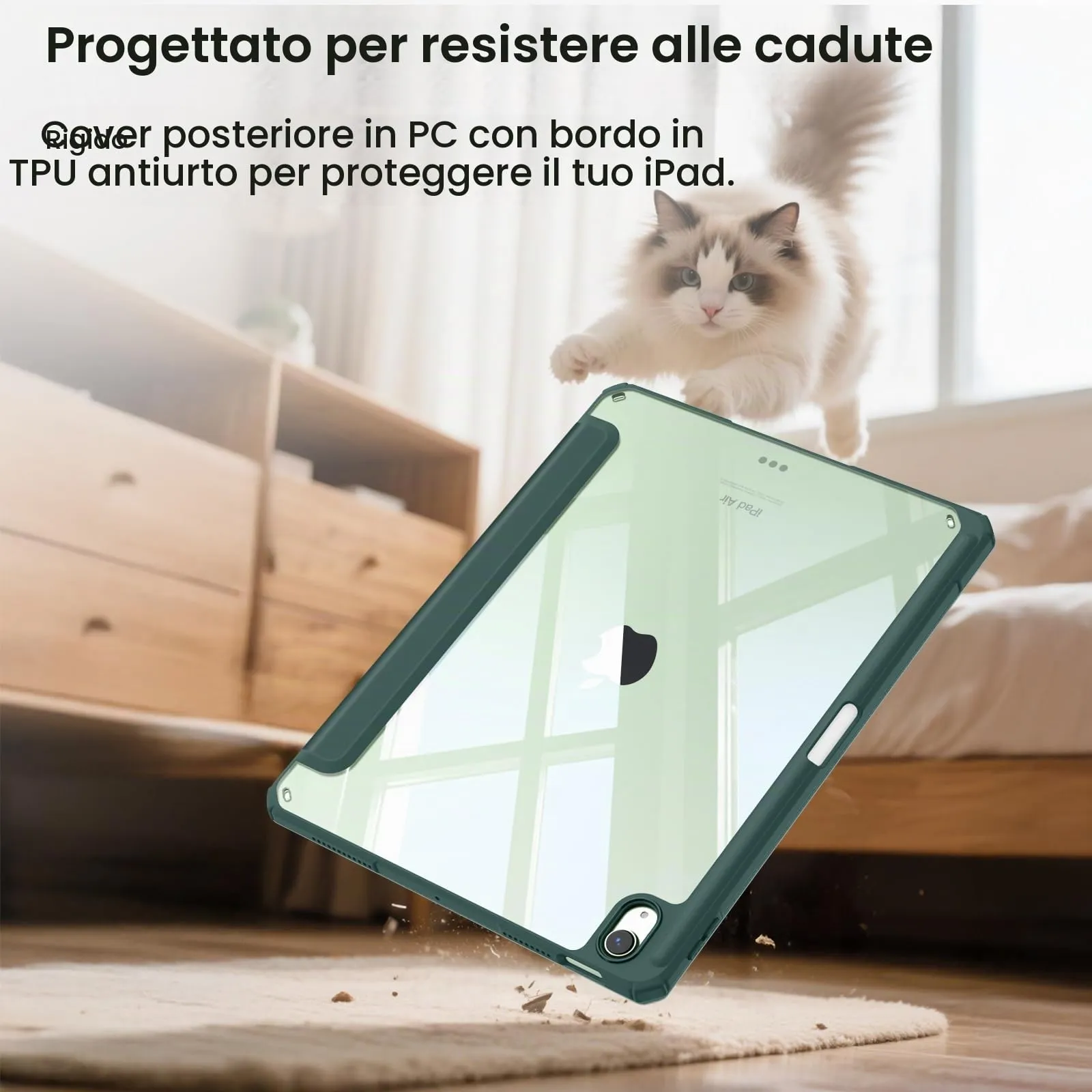 FINTIE Cover for iPad Air 11" (M4/M3/M2 2024-2026) and iPad Air 5th & 4th Gen 10.9" - immagine 7