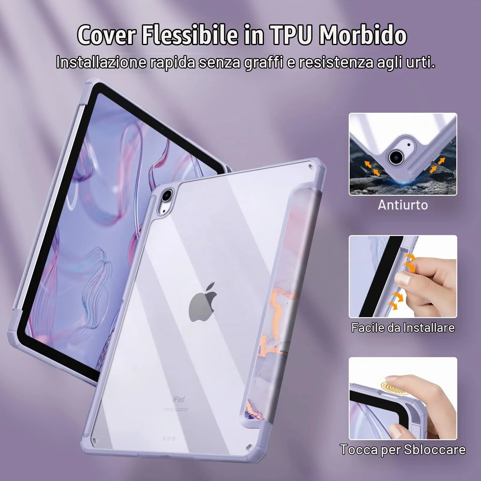 FINTIE Cover for iPad Air 11" (M4/M3/M2 2024-2026) and iPad Air 5th & 4th Gen 10.9" - immagine 6