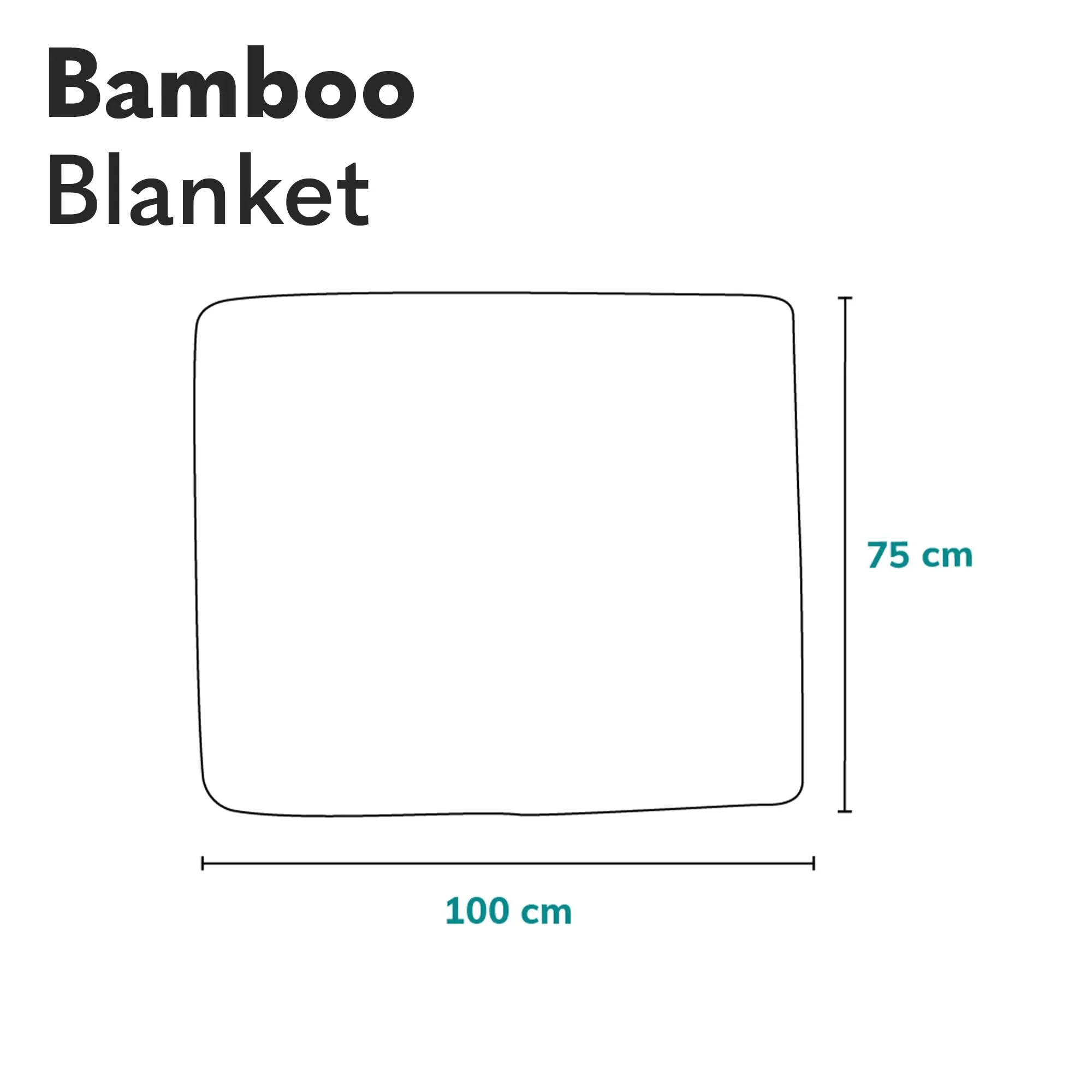Lionelo Bamboo Blanket, 100x75 cm, Bamboo Cotton, Grey - immagine 7