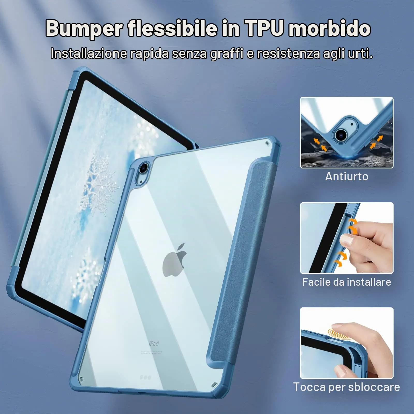 FINTIE Cover for iPad Air 11" (M4/M3/M2 2024-2026) and iPad Air 5th & 4th Gen 10.9" - immagine 5